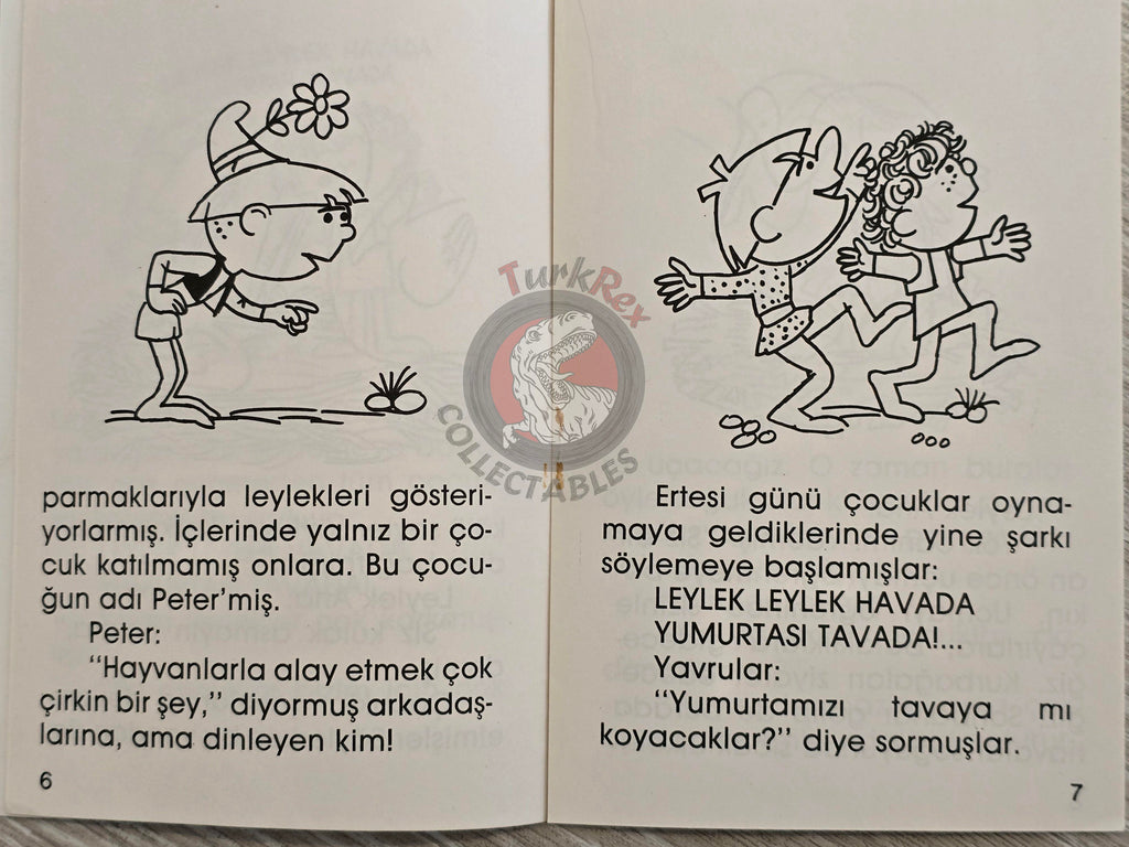 Hans Christian Andersen –  The Storks  1994 Turkish Book Turkey Illustrated