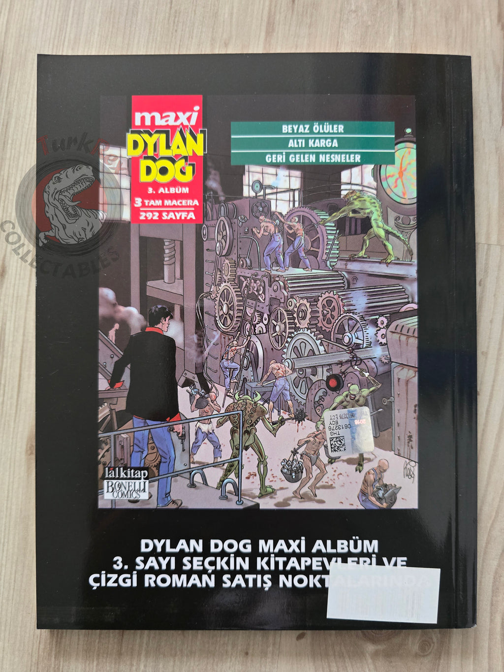 Dylan Dog #10 2015 Turkish Comic Turkey #108 Il guardiano della memoria