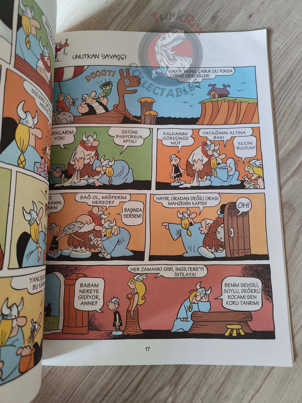 Hägar the Horrible - Dik Browne 1998 Turkish Comic Turkey Viking, ménage-toi !
