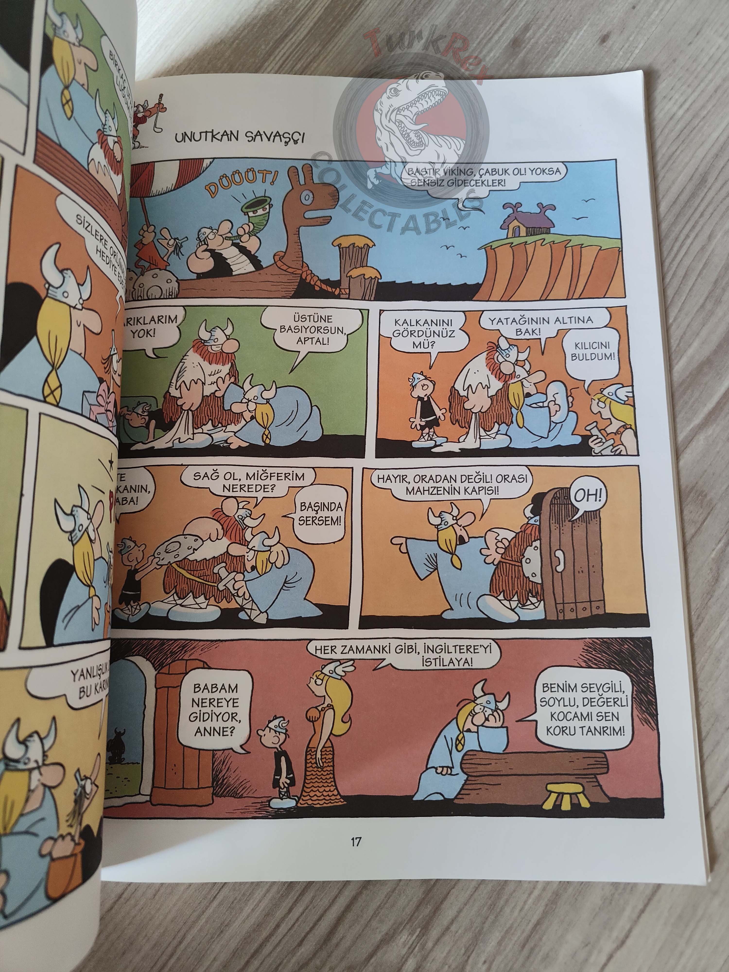 Hägar the Horrible - Dik Browne 1998 Turkish Comic Turkey Viking, ménage-toi !