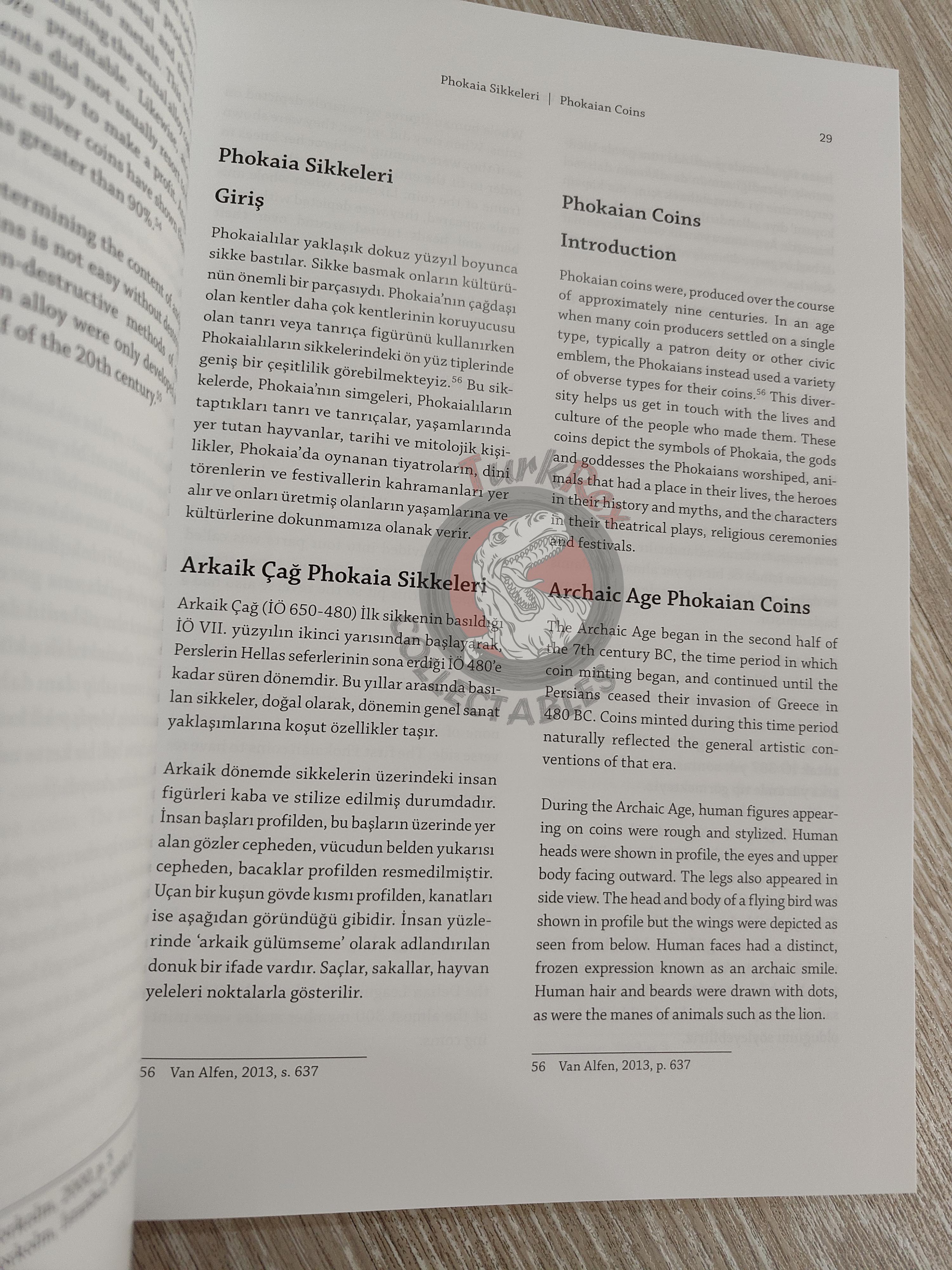 Ahmet Vasfi Pekin – Phokaian Coins 2022 1st HC English Turkish Book Turkey Smyrna Coins