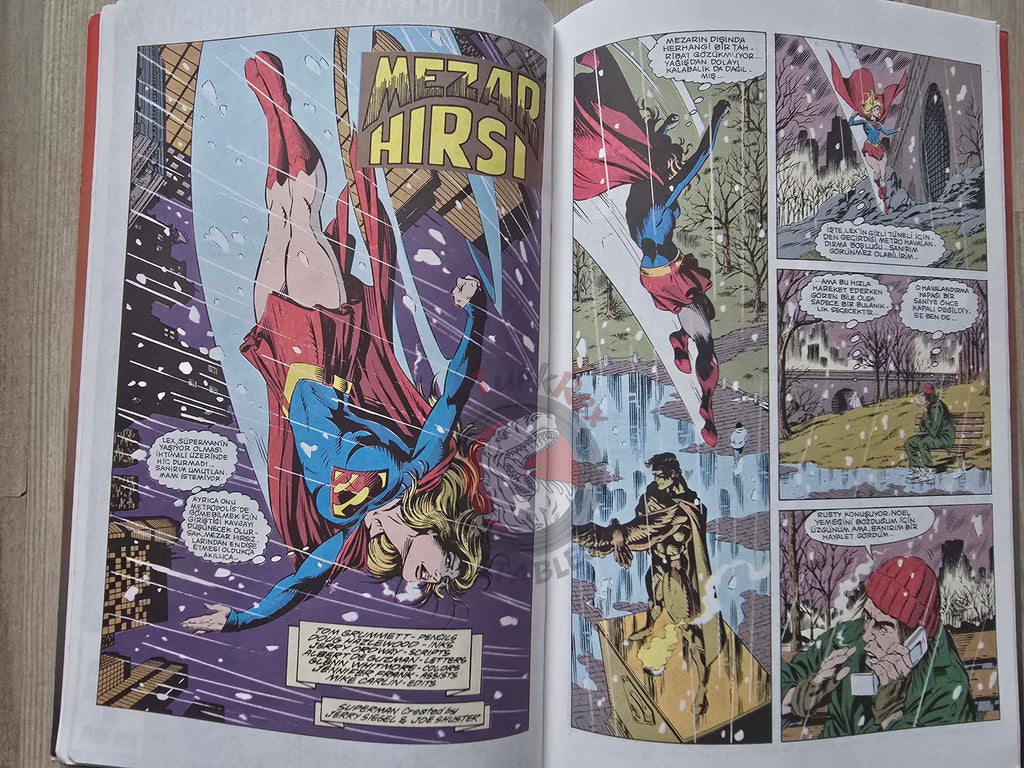 Superman #6 1996 Turkish Comic Turkey #76 The Adventures of #499