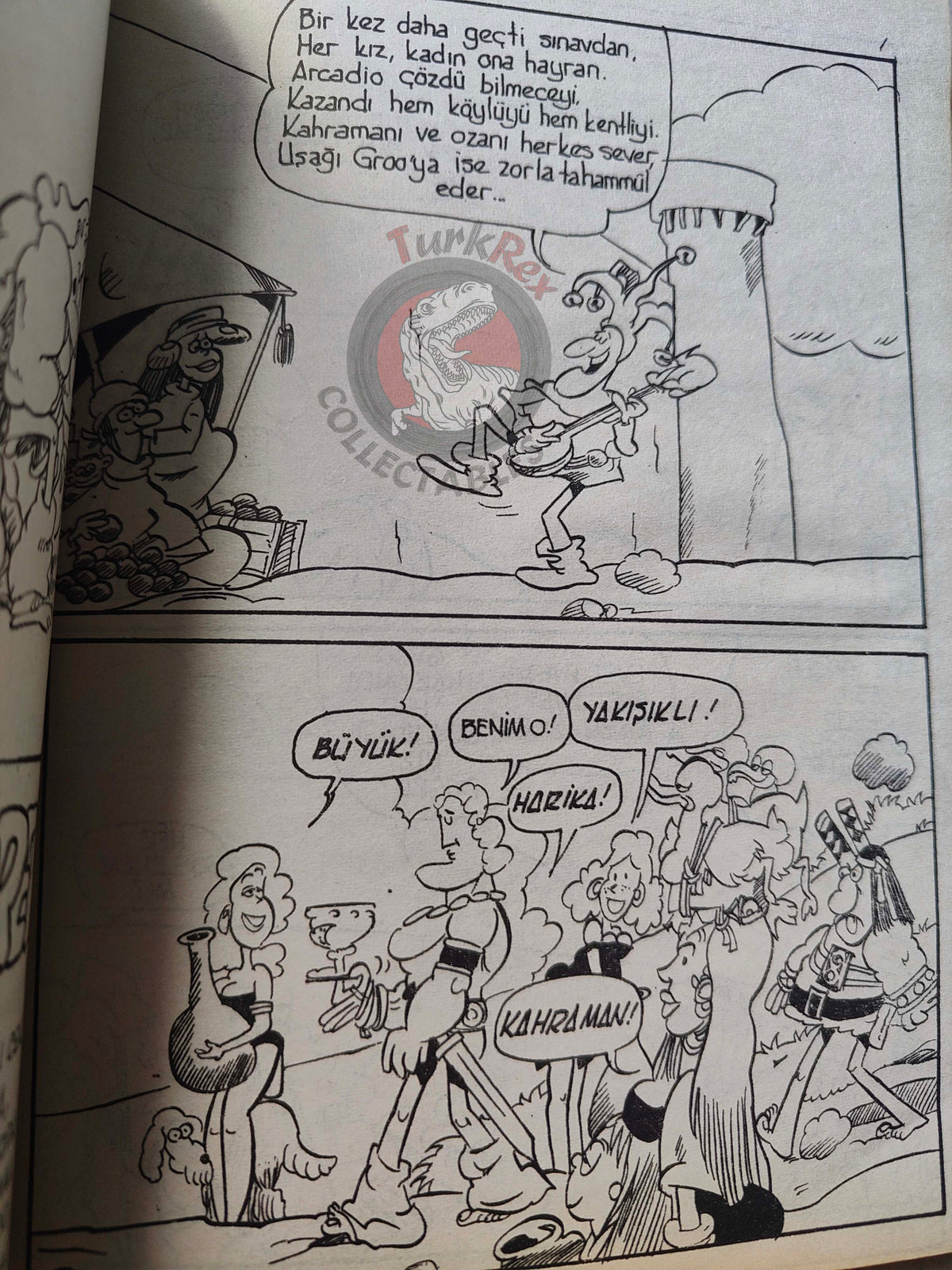 Groo the Wanderer Summer Special Issue 1989 Turkish Comic Turkey Rambo