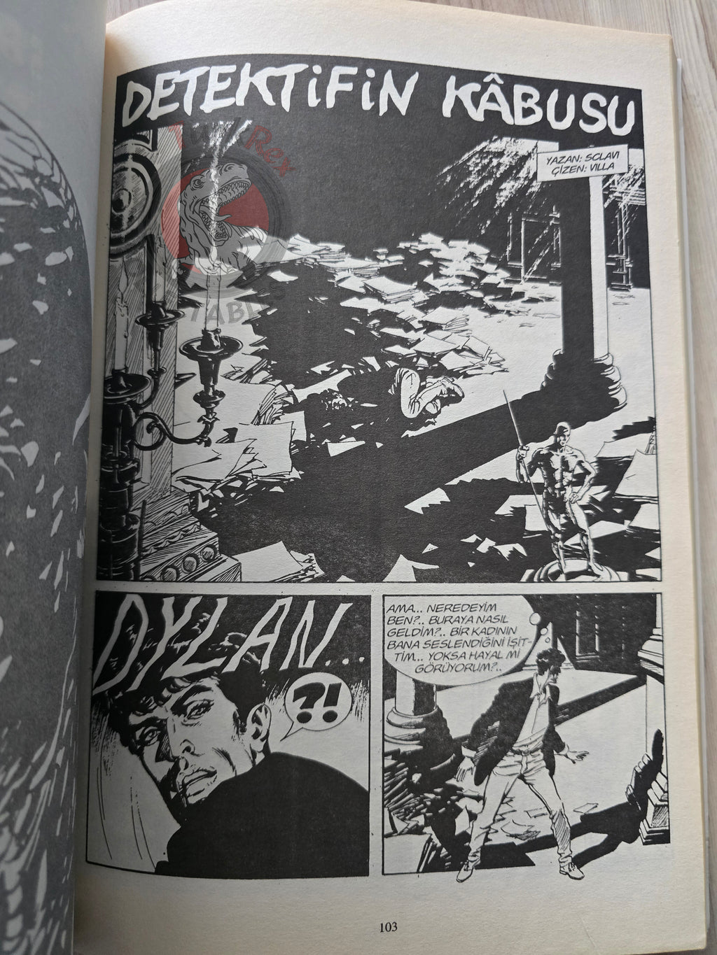 Dylan Dog Gigante #7 2004 Turkish Comic Turkey Horror Market