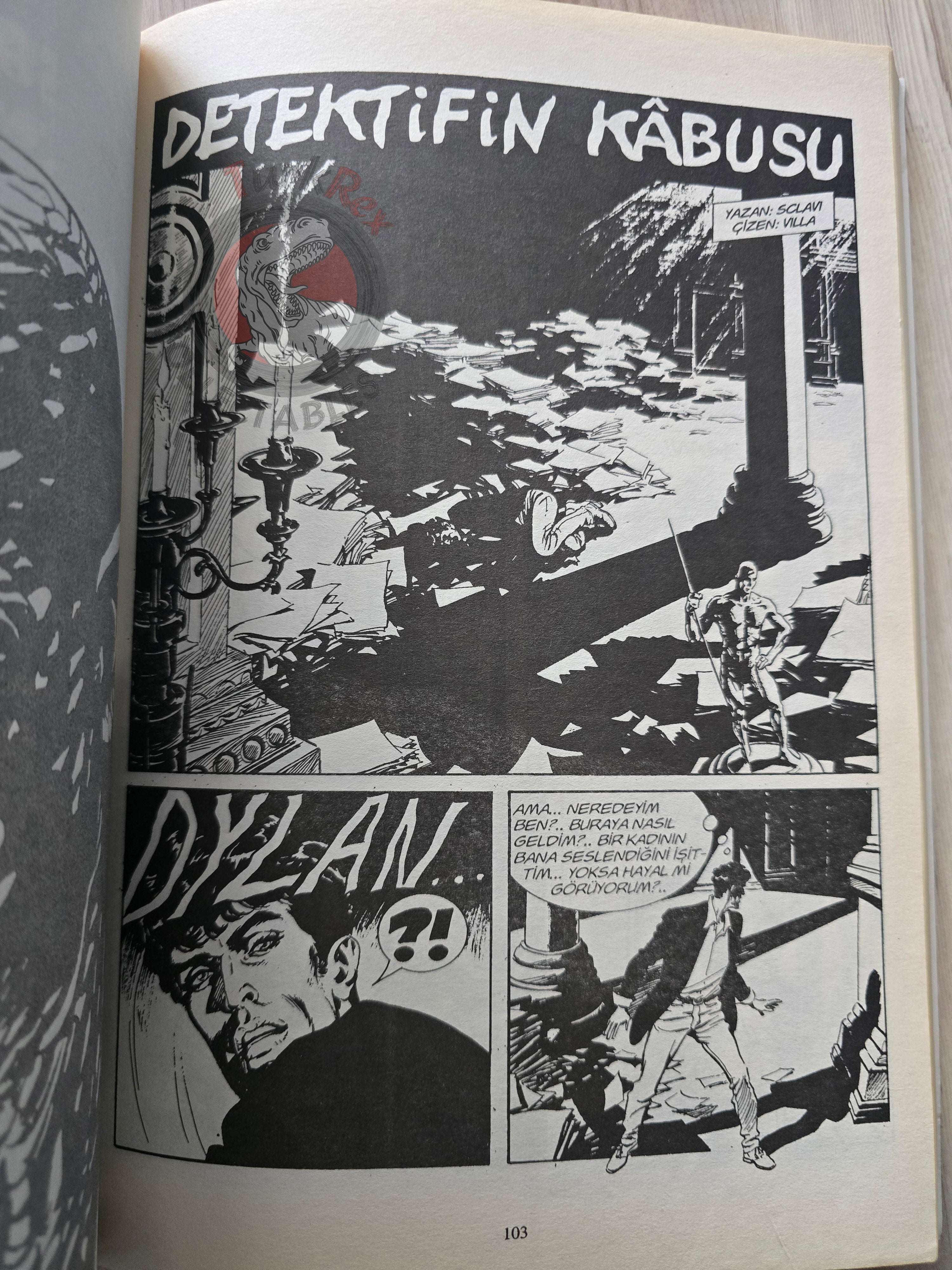 Dylan Dog Gigante #7 2004 Turkish Comic Turkey Horror Market