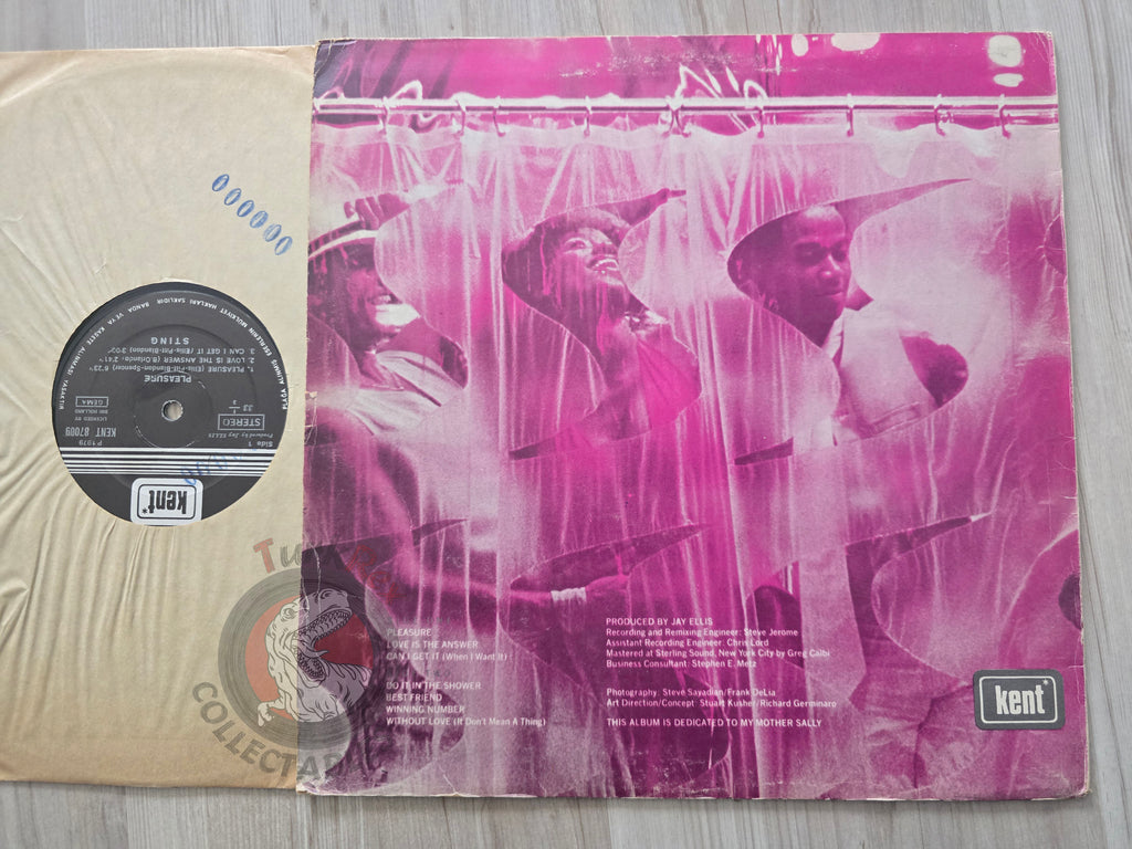 Sting – Pleasure Turkish Pressing Vinyl Turkey Edition