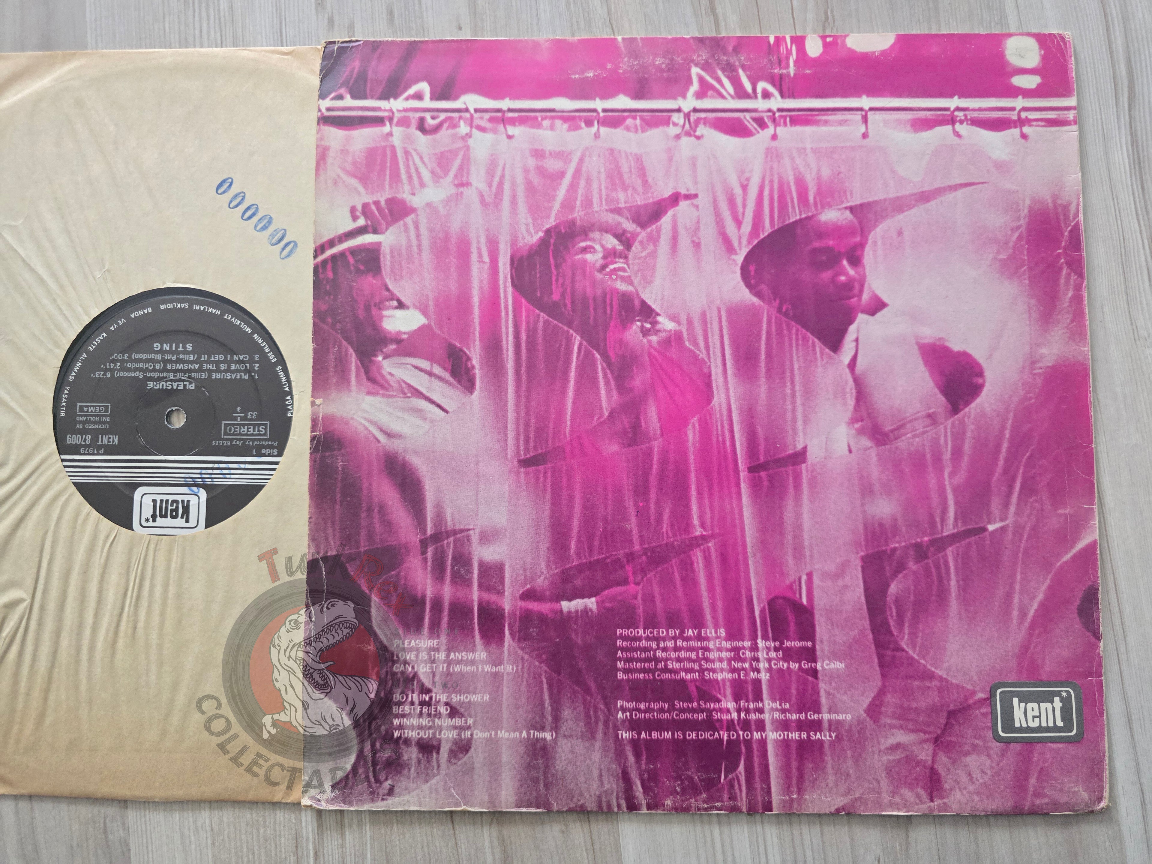 Sting – Pleasure Turkish Pressing Vinyl Turkey Edition