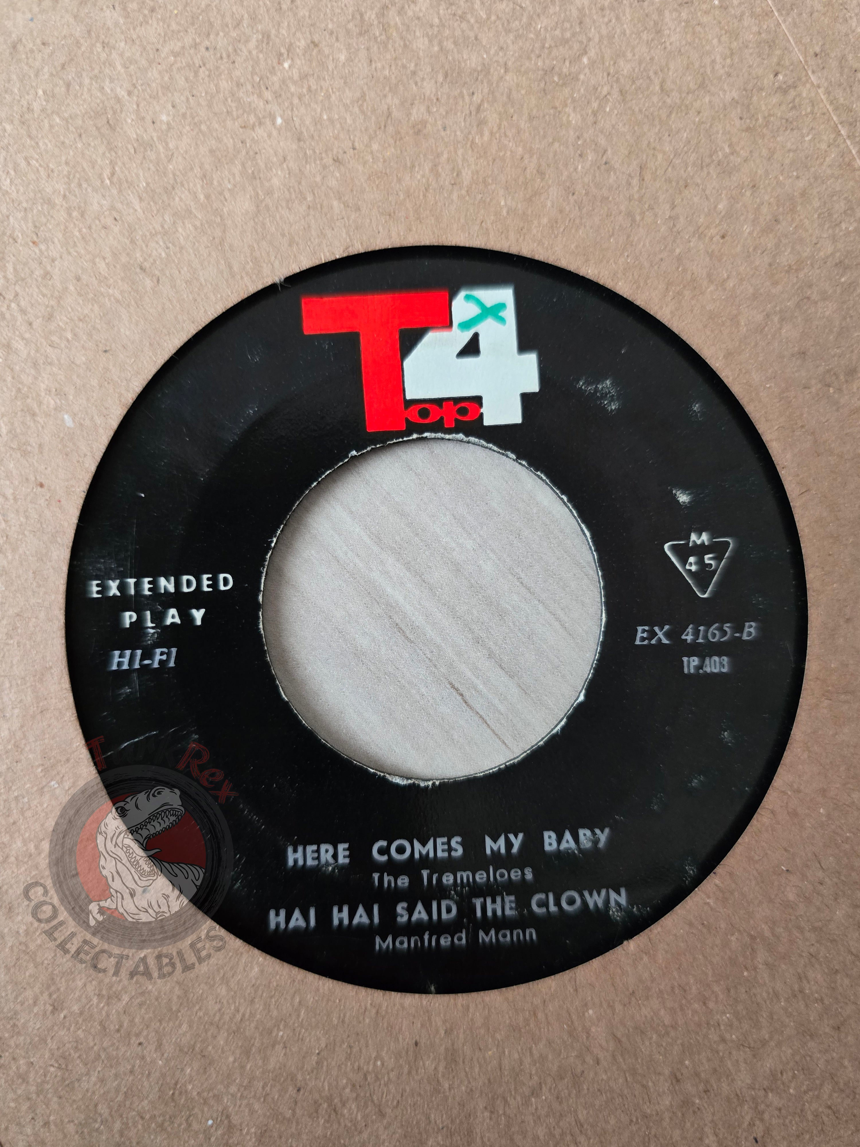 The Beatles / The Rolling Stones / The Tremeloes / Manfred Mann  7" Iran Pressing Vinyl Iranian Edition