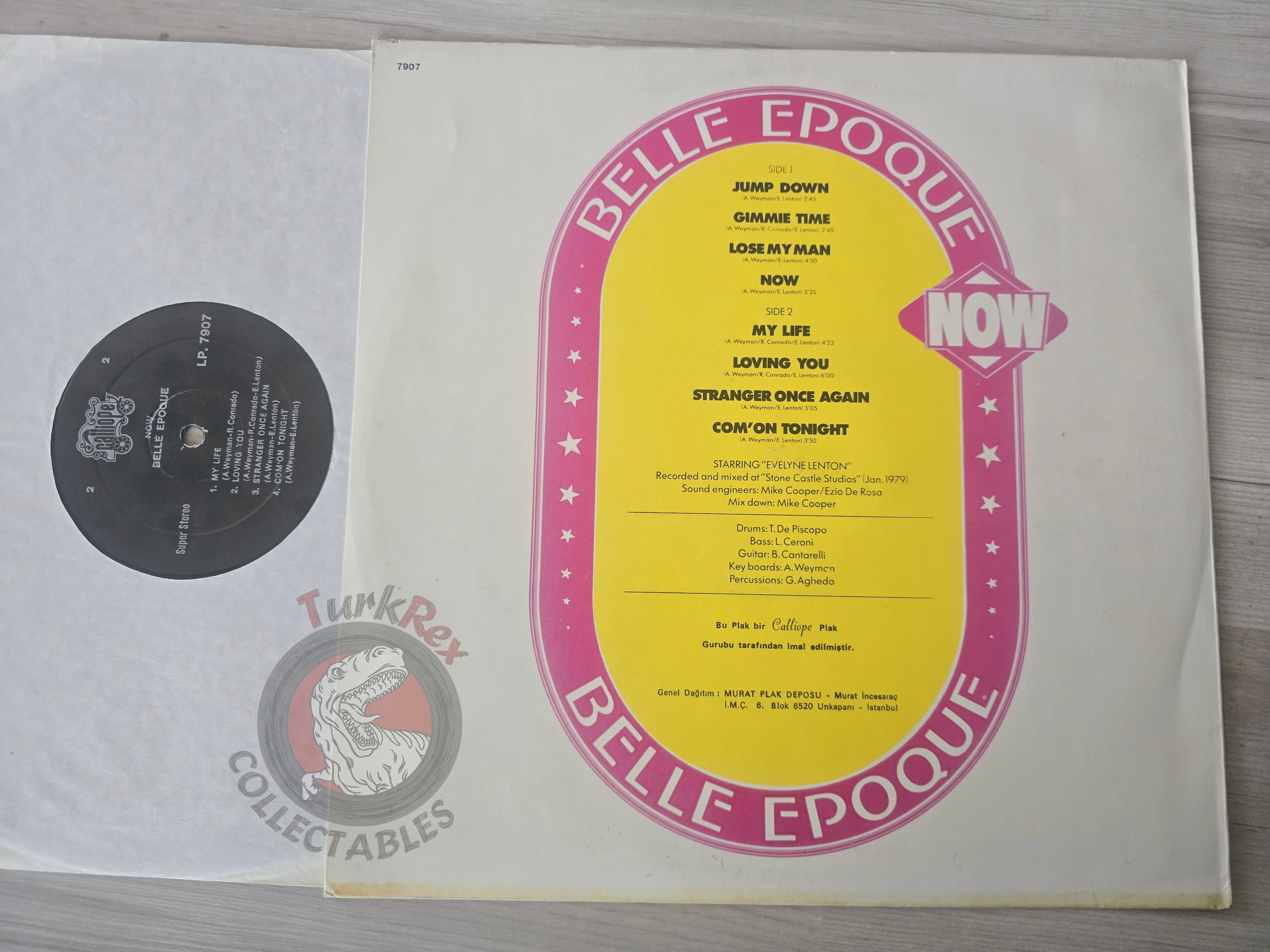 Belle Epoque – Now Turkish Pressing Vinyl Turkey Edition