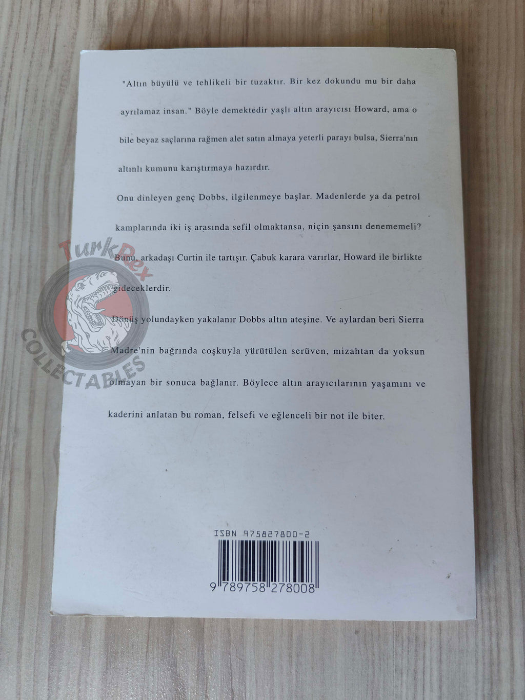 B. Traven – The Treasure of the Sierra Madre 1998 Turkish Book Turkey