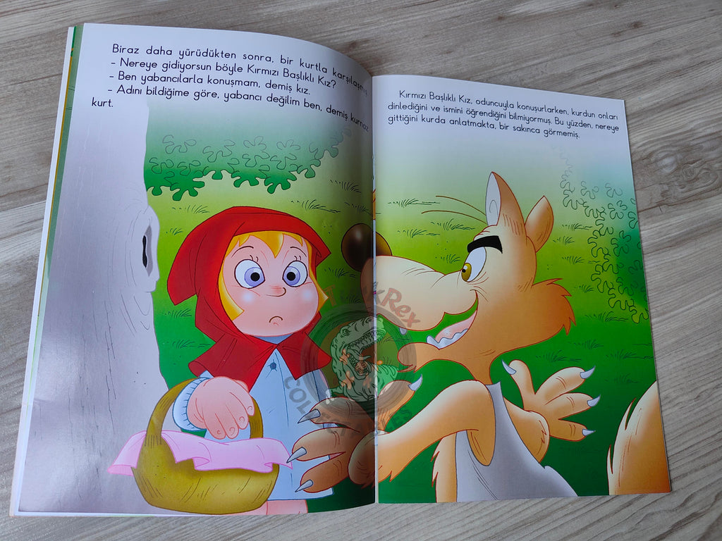 Little Red Riding Hood  – Grimm Brothers 2011 Turkish Book Turkey Illustrated 2