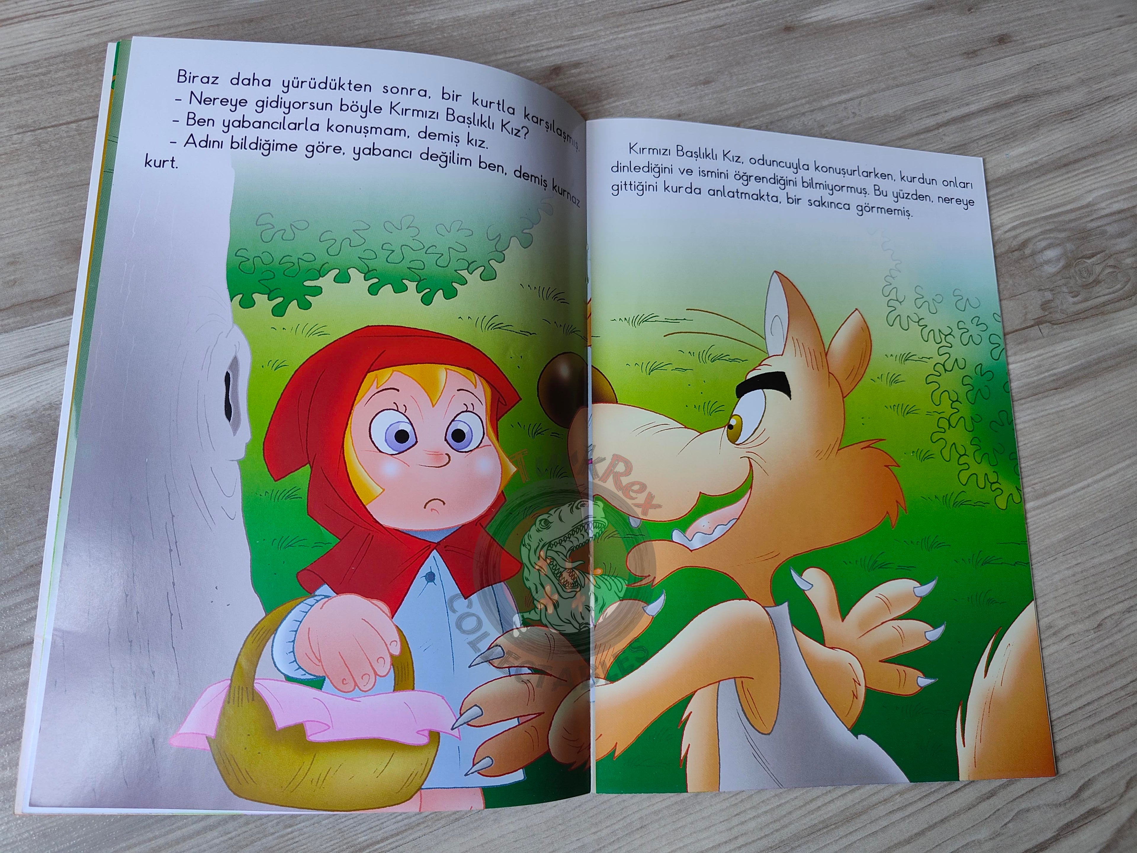 Little Red Riding Hood  – Grimm Brothers 2011 Turkish Book Turkey Illustrated 2