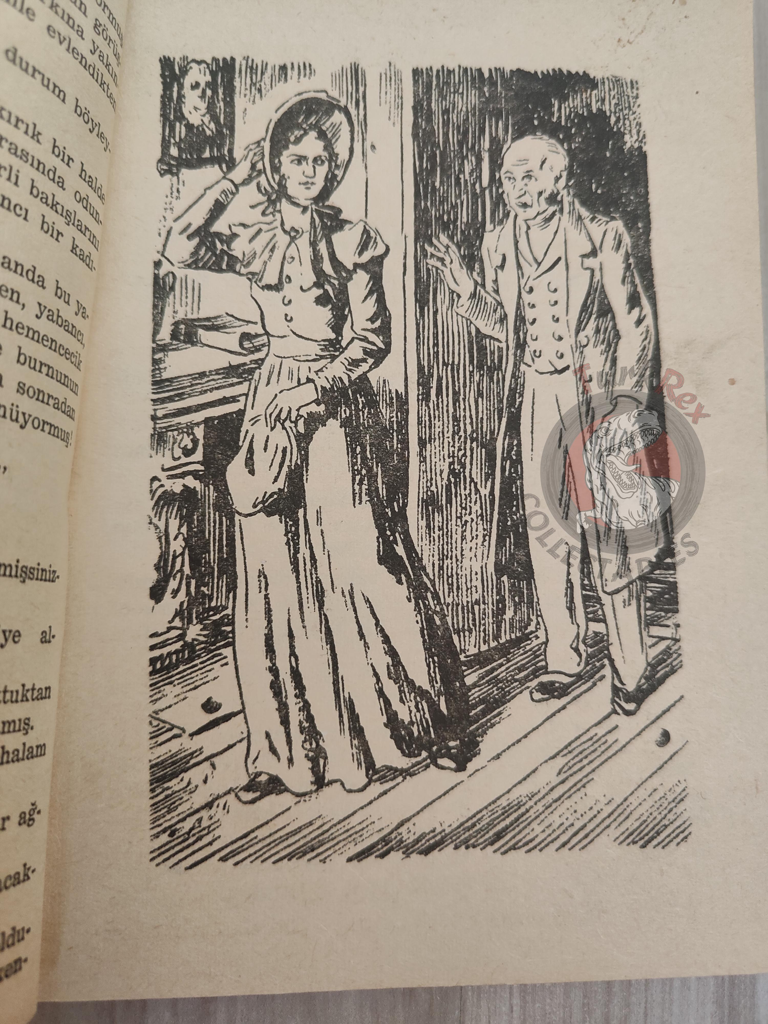 Charles Dickens – David Copperfield 1959 Turkish Book Turkey Illustrated