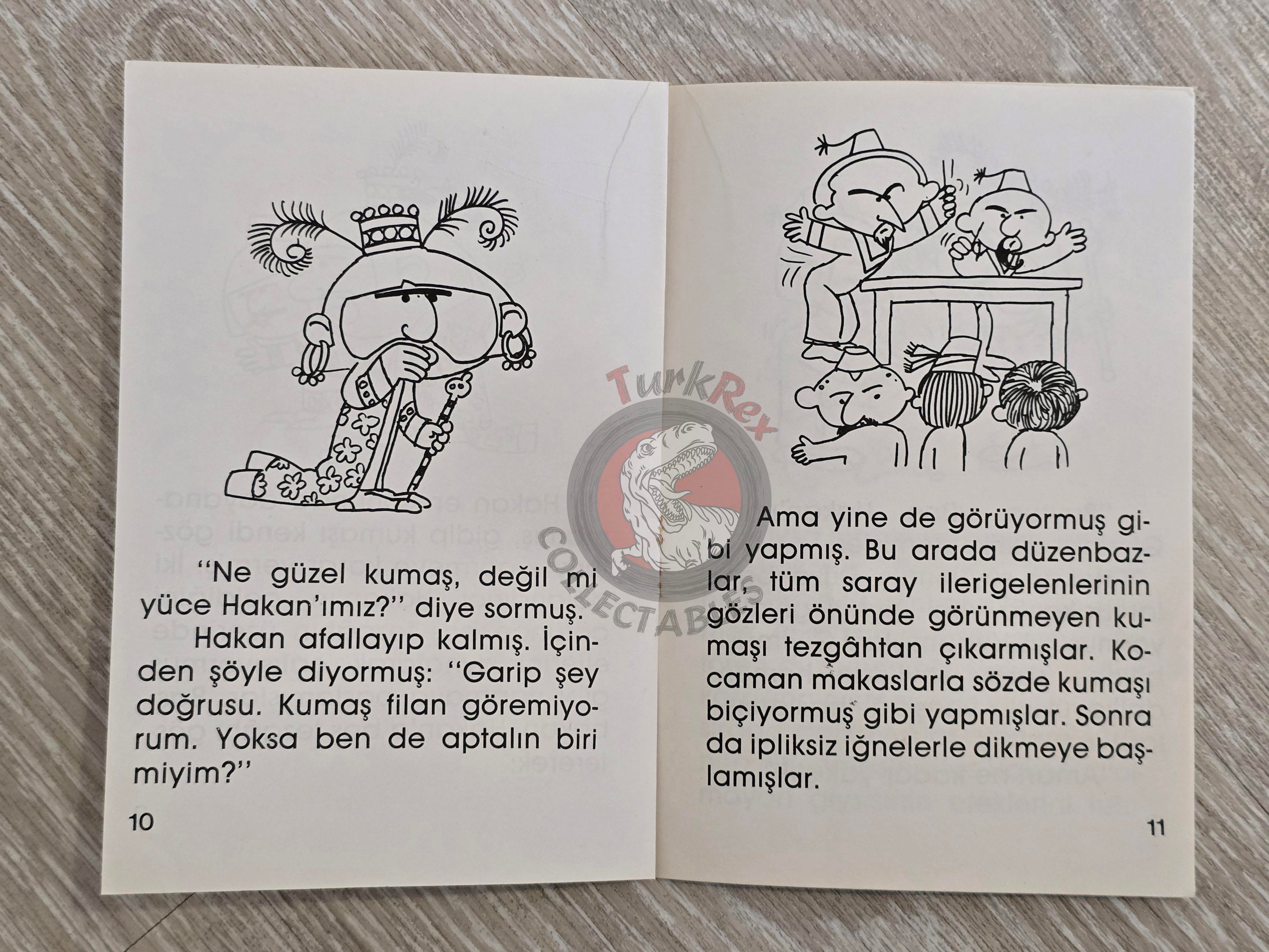 Hans Christian Andersen –  The Emperor's New Clothes 1994 Turkish Book Turkey Illustrated