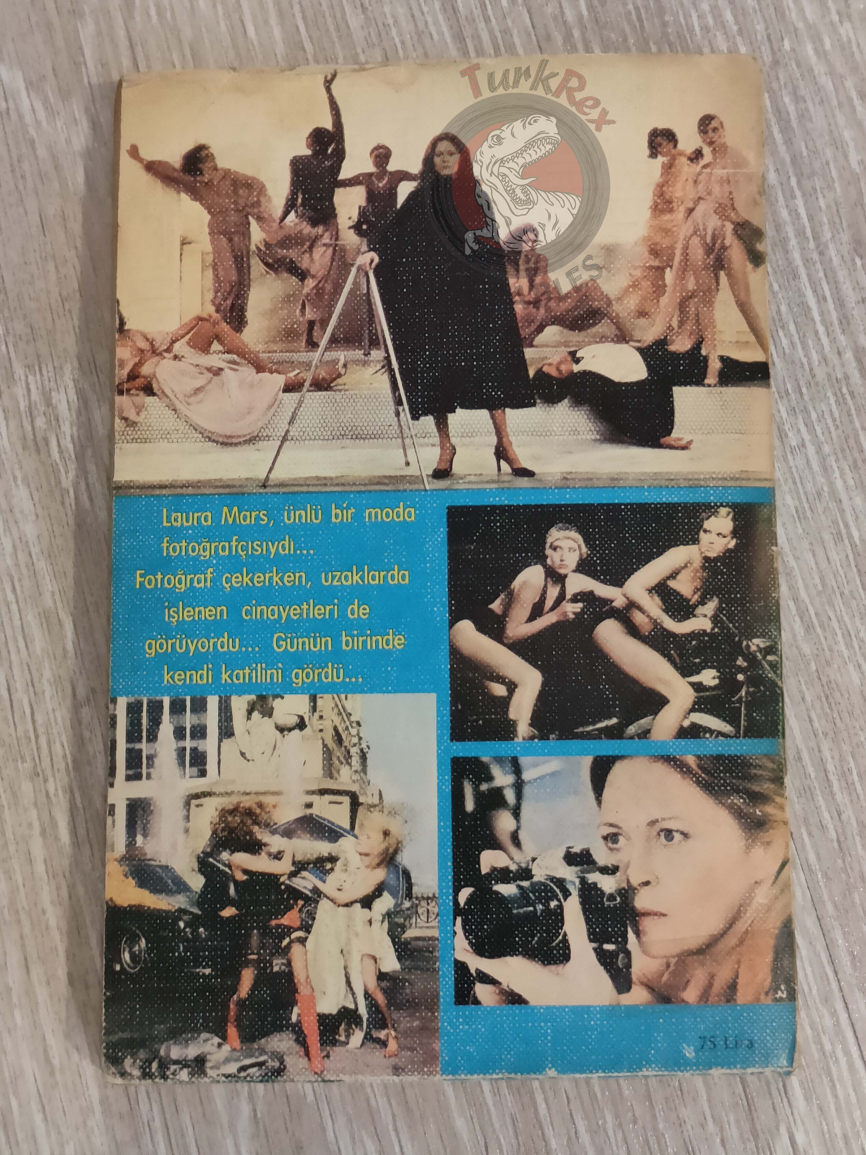 H. B. Gilmour – The Eyes of Laura Mars 1978 1st Turkish Book Turkey