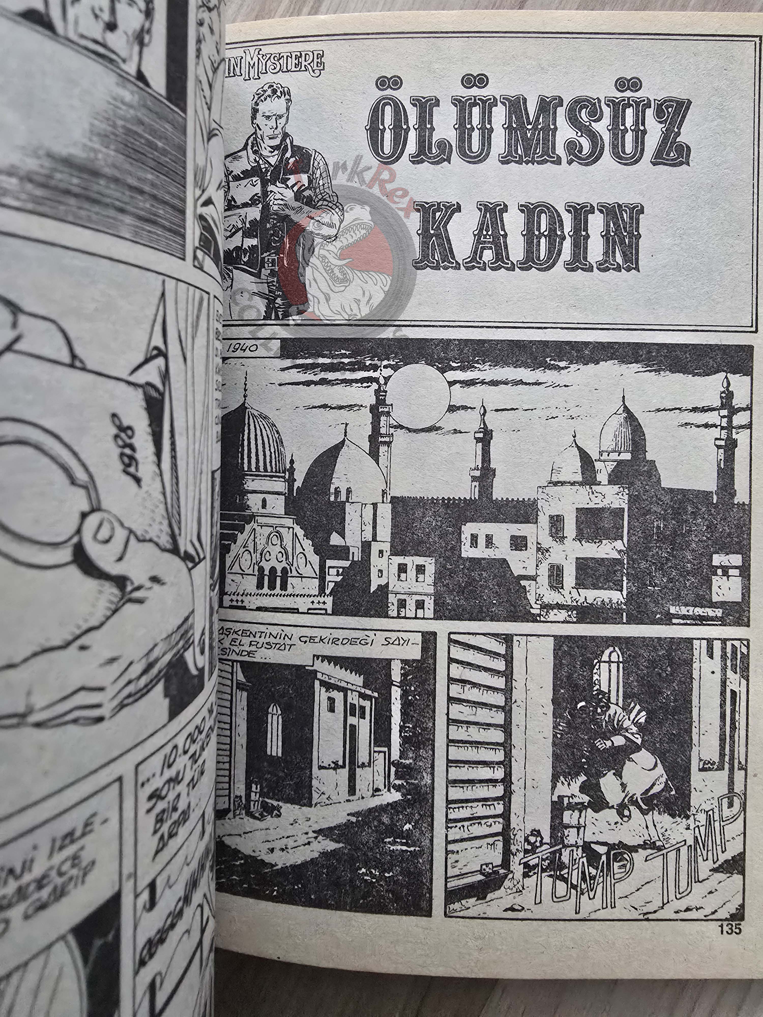 Martin Mystère #29 Operazione Arca 80s Turkish Comic Turkey #3 #73 #79