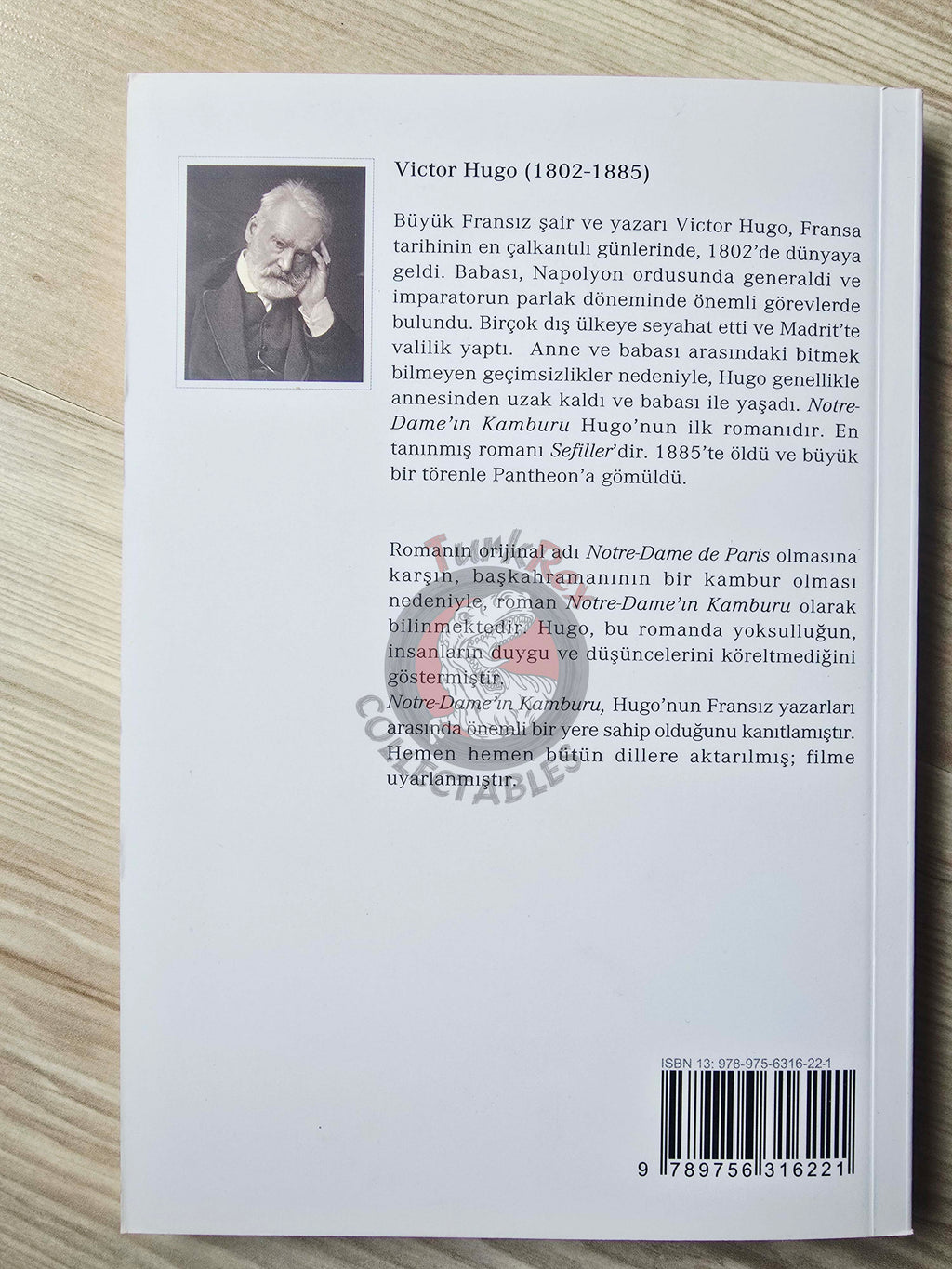 Victor Hugo – The Hunchback of Notre-Dame 2004 Turkish Book Turkey