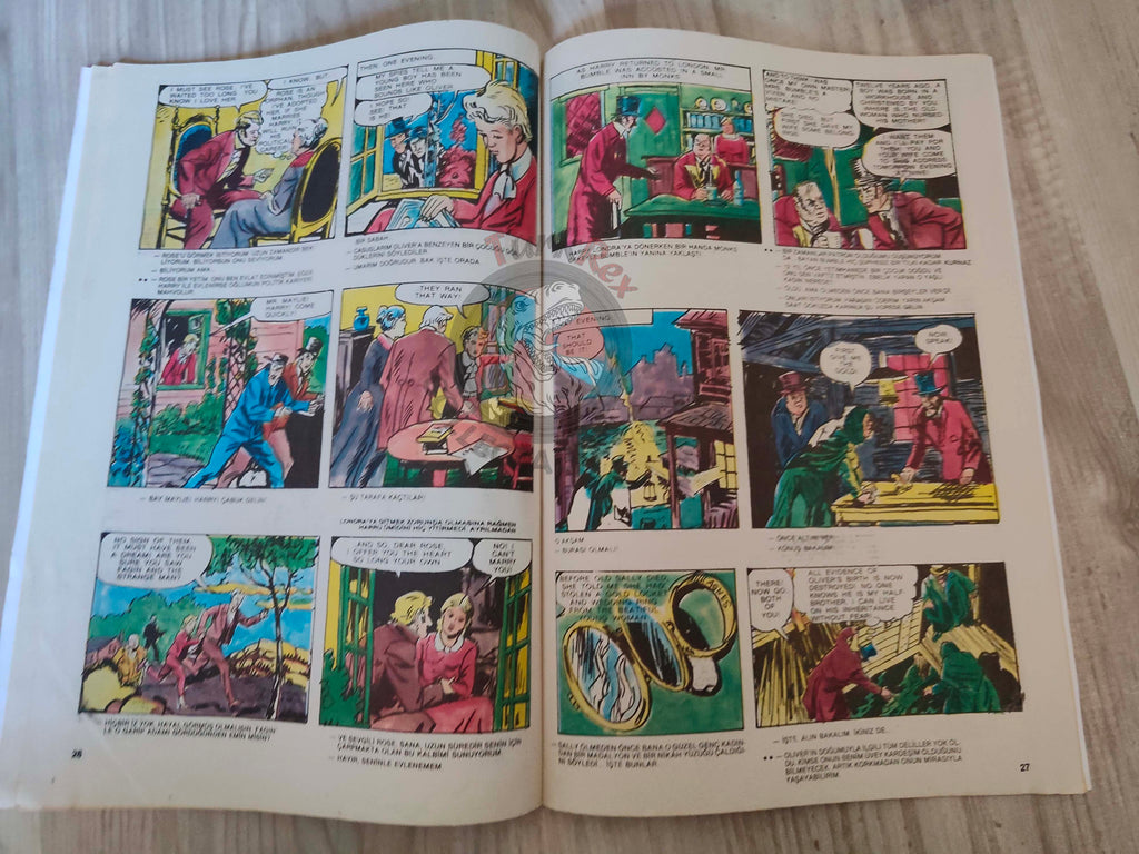 Oliver Twist  – Mark Twain Turkish Comic Turkey Classics Illustrated