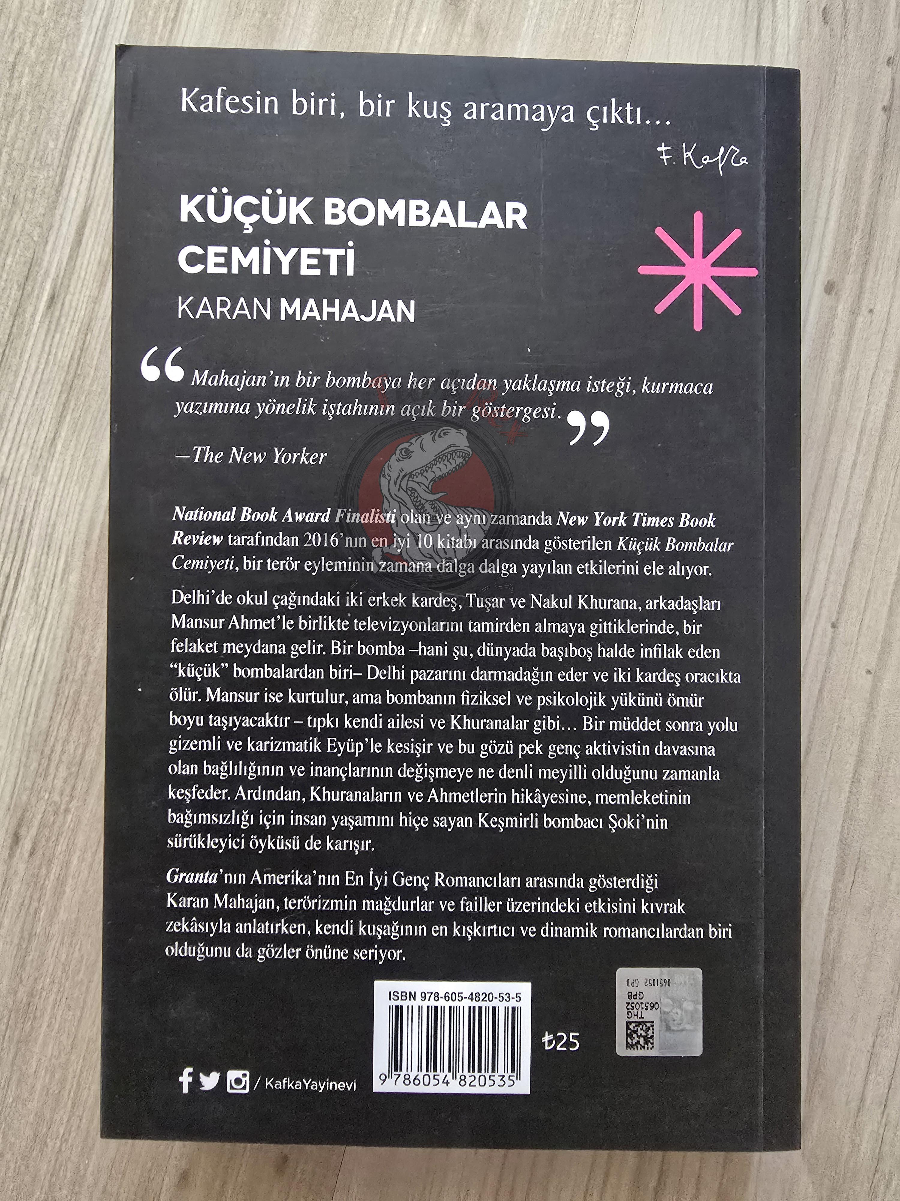 Karan Mahajan – The Association of Small Bombs 2017 Turkish Book Turkey