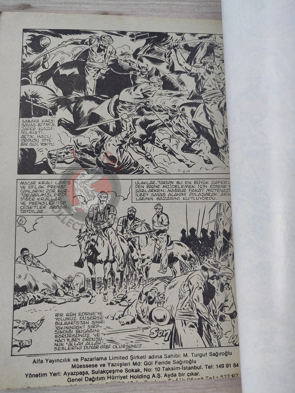 Top Gun #4 1987 Tom Cruise Turkish Comic Turkey Strike Commando