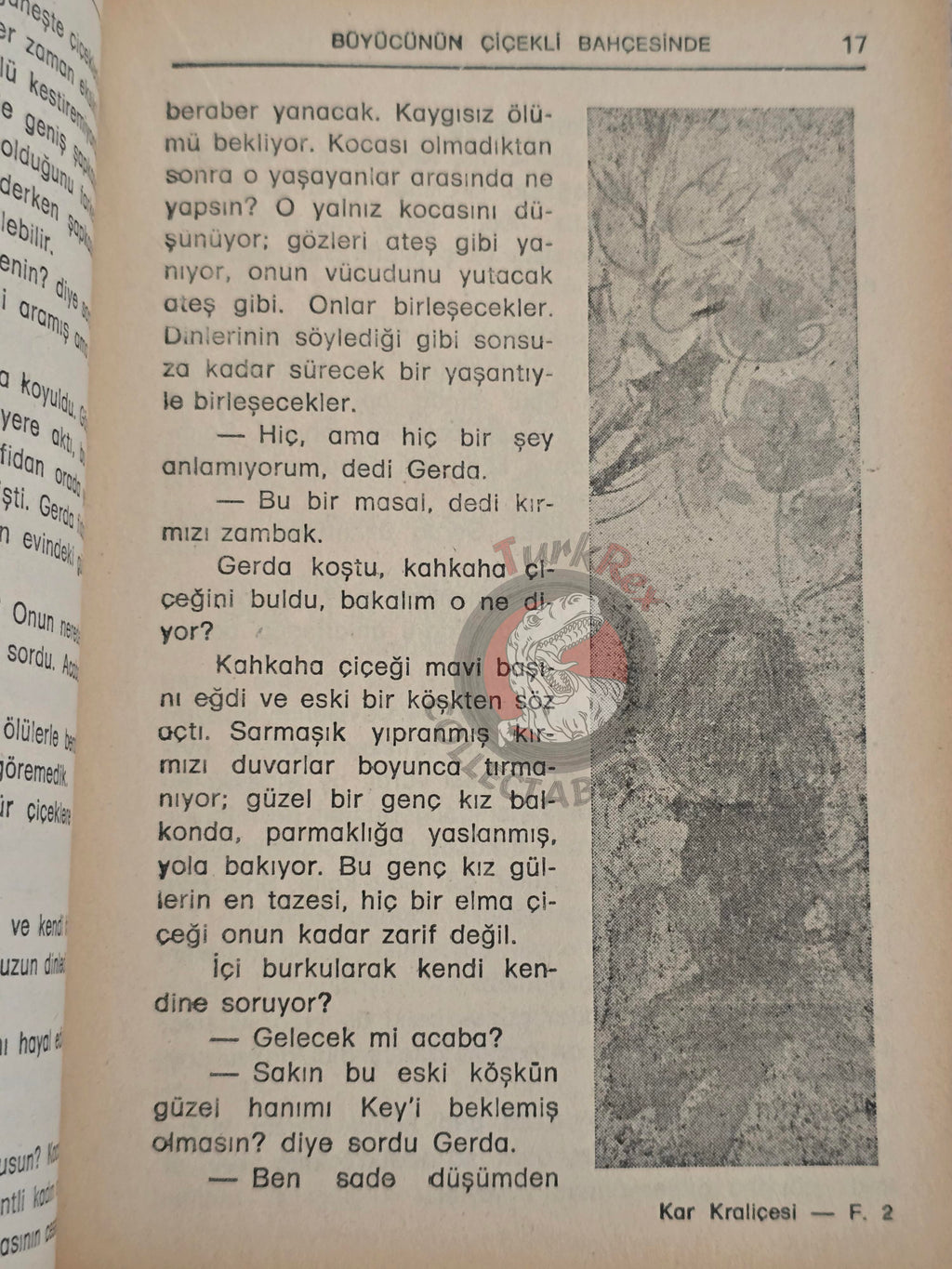 Hans Christian Andersen – The Snow Queen 1977 Turkish Book Turkey Illustrated