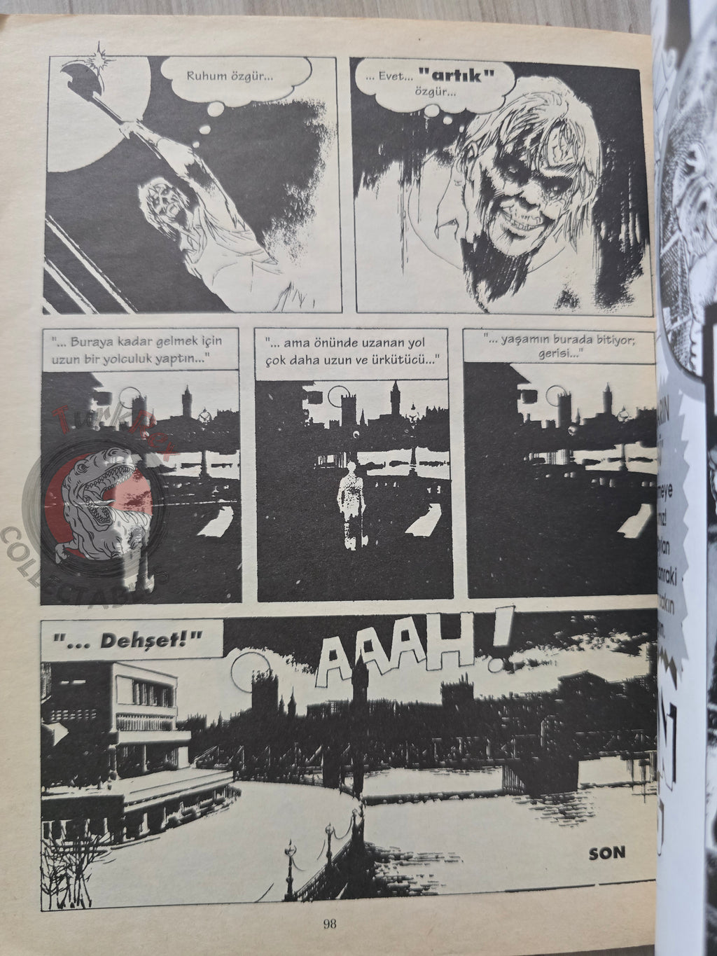 Dylan Dog #2 1996 Turkish Comic Turkey #4 Il fantasma di Anna Never