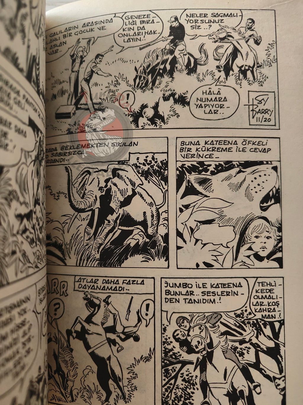 The Phantom #69 Rex King Turkish Edition Comic Turkey