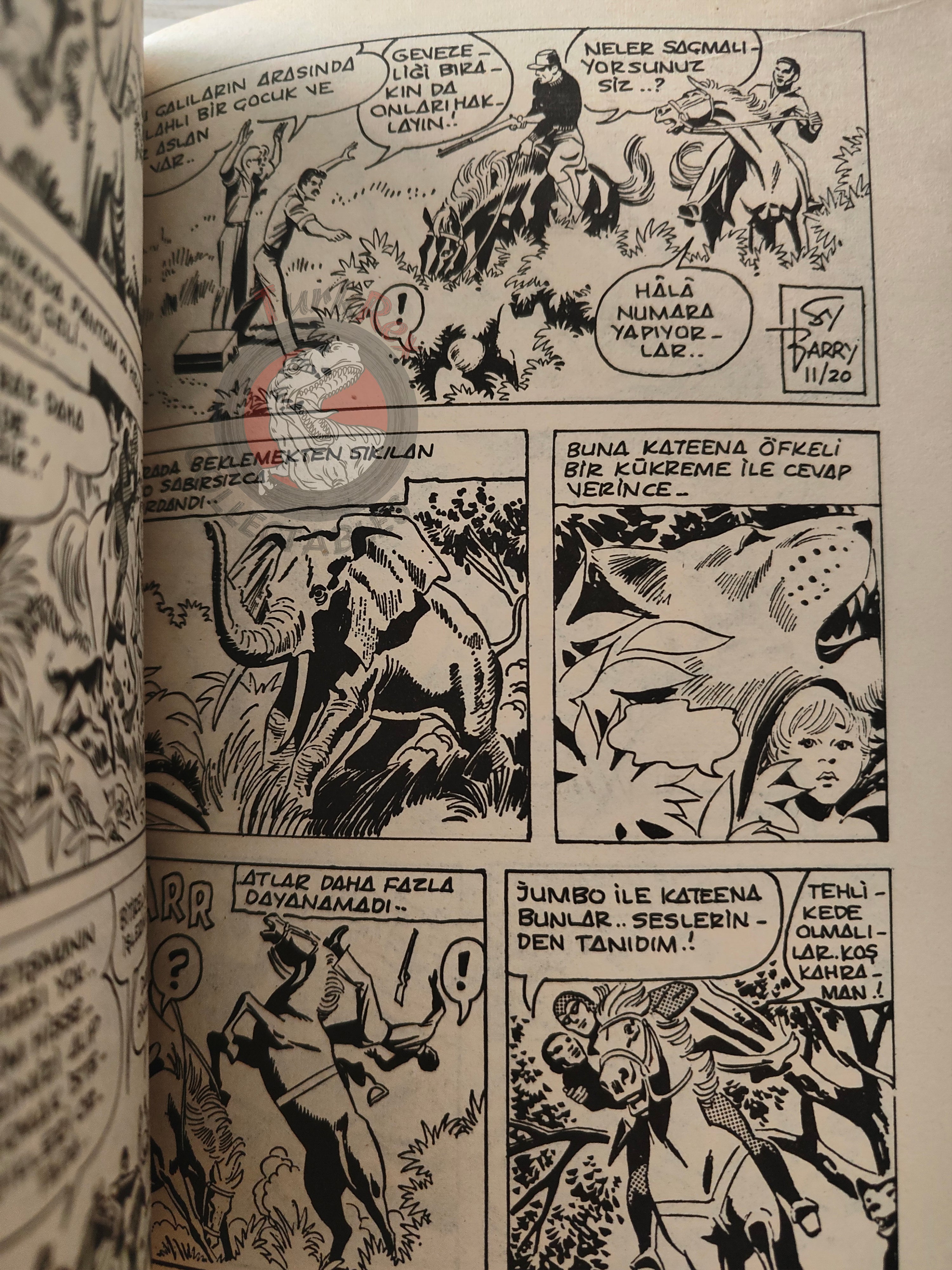The Phantom #69 Rex King Turkish Edition Comic Turkey