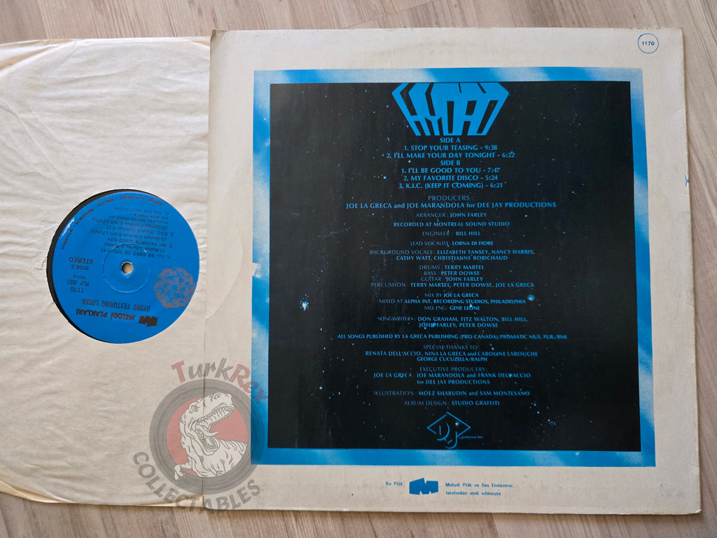 Hydro Featuring Lorna – Hydro Featuring Lorna Turkish Pressing Vinyl Turkey Edition