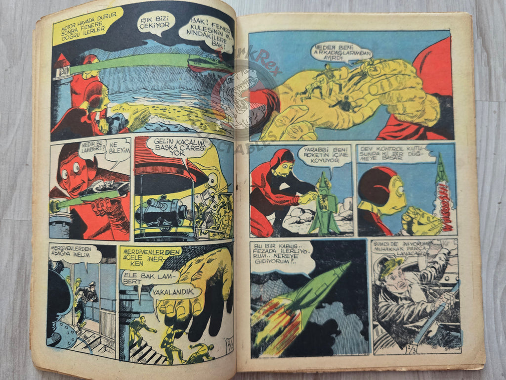 Çocuk Haftası Magazine 1962 Cinderella Turkish Comic Turkey