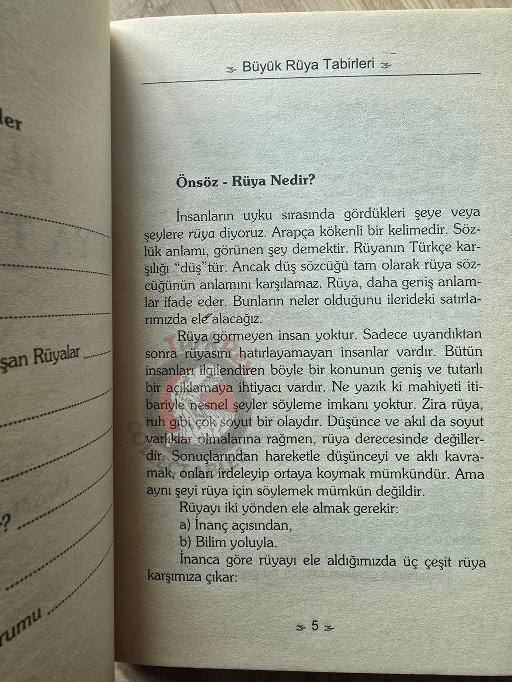 İmam-ı Nablusi – Dream Interpretation Analysis Turkish Book Turkey Islam