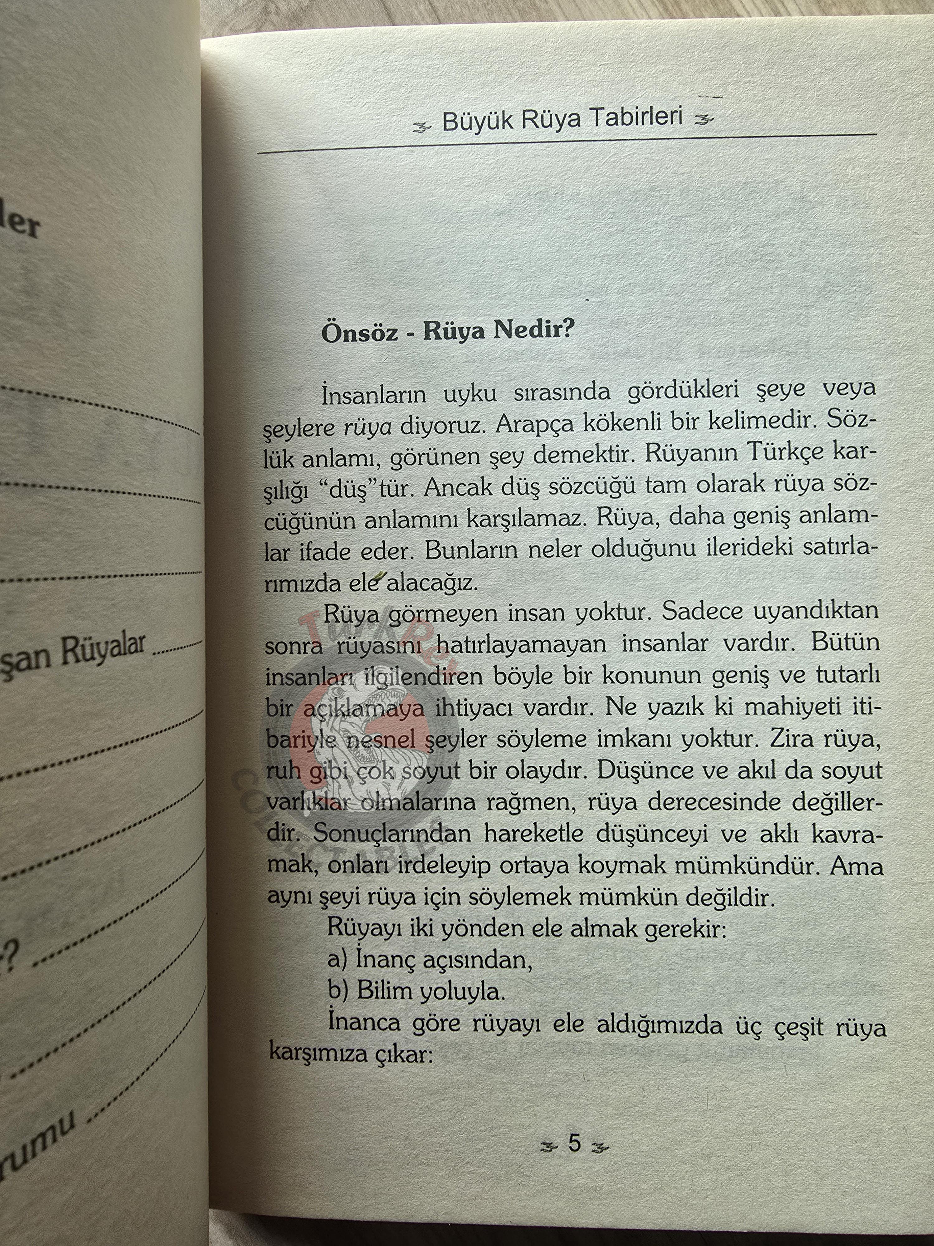İmam-ı Nablusi – Dream Interpretation Analysis Turkish Book Turkey Islam