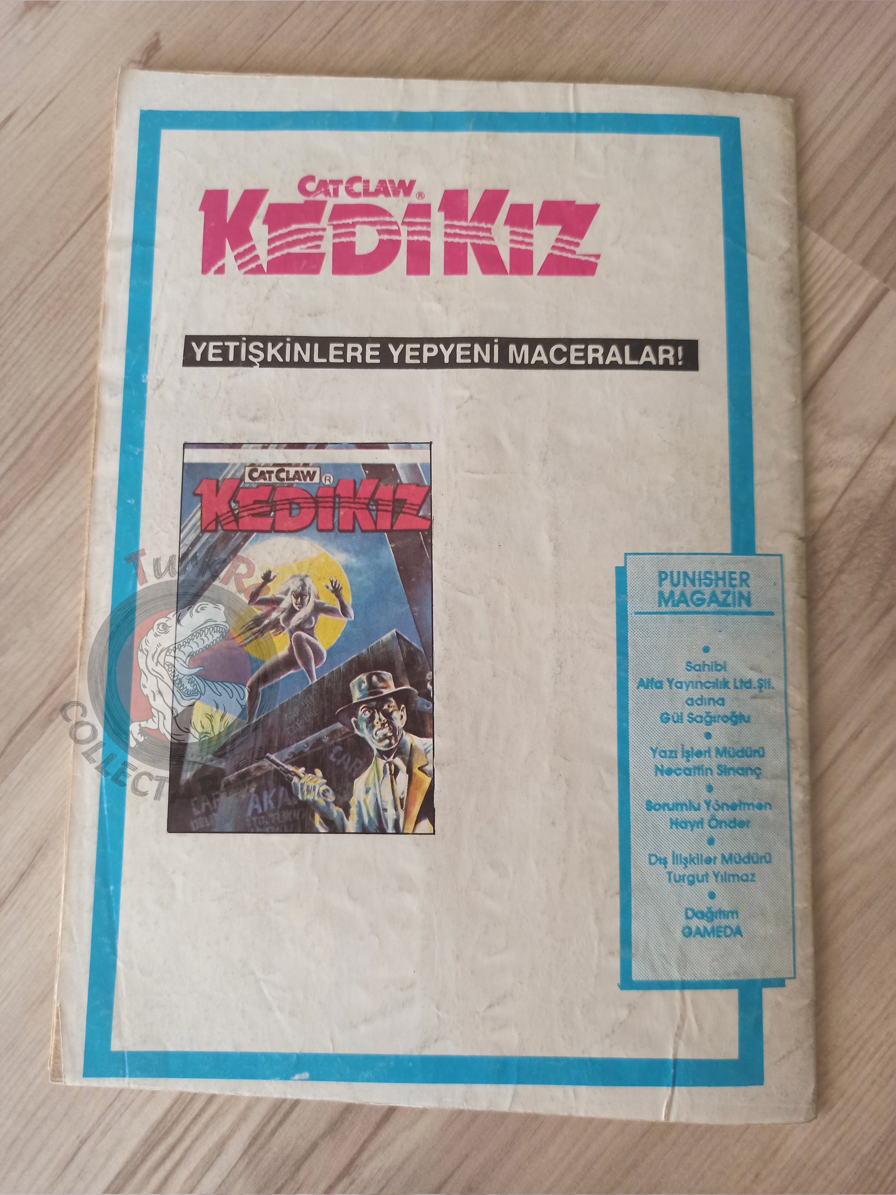 The Punisher #12 1992 Turkish Comic Turkey #5 #17 1986 series Magazine #13