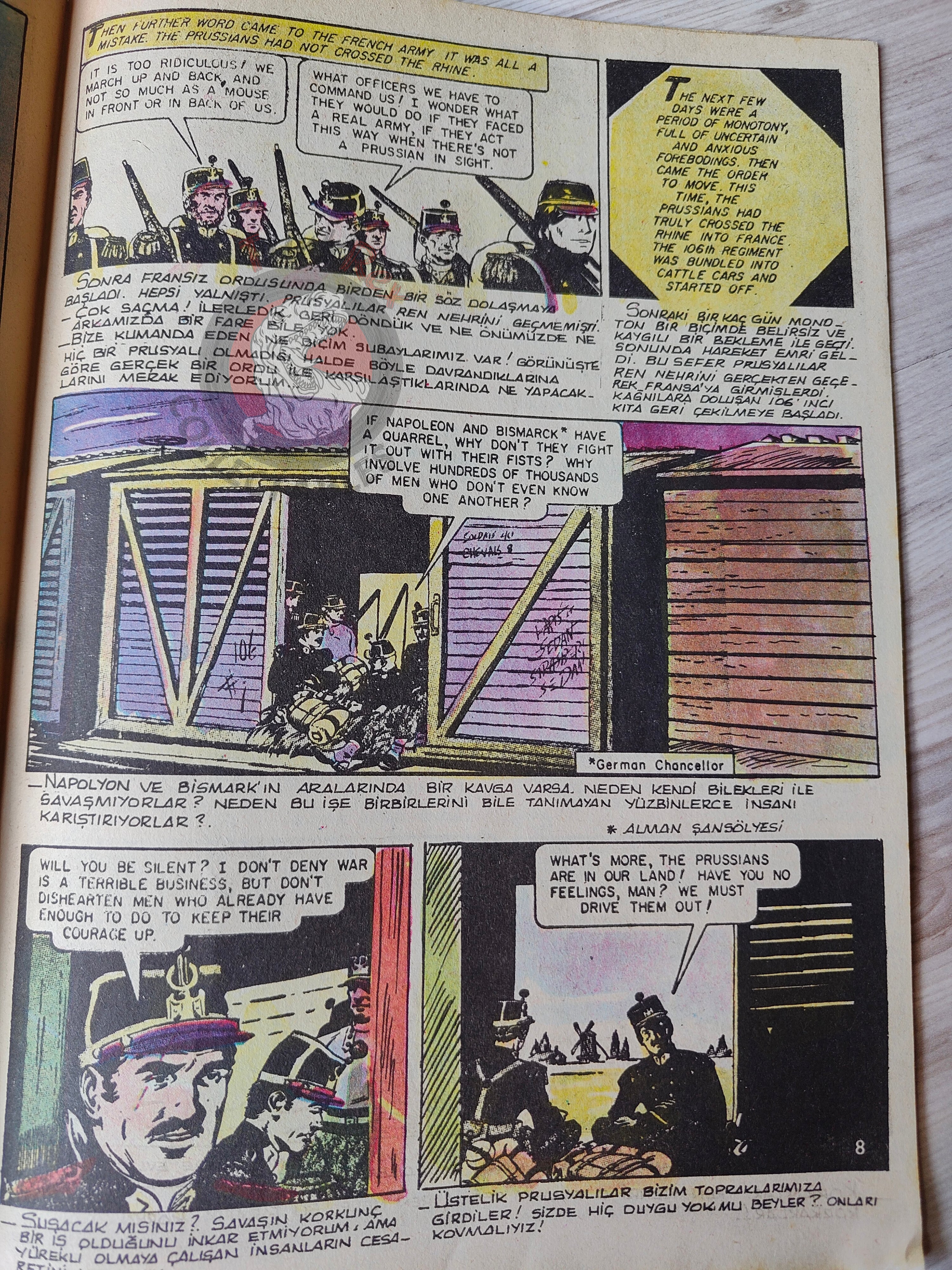 The Downfall  –  Emile Zola Turkish Comic Turkey Classics Illustrated