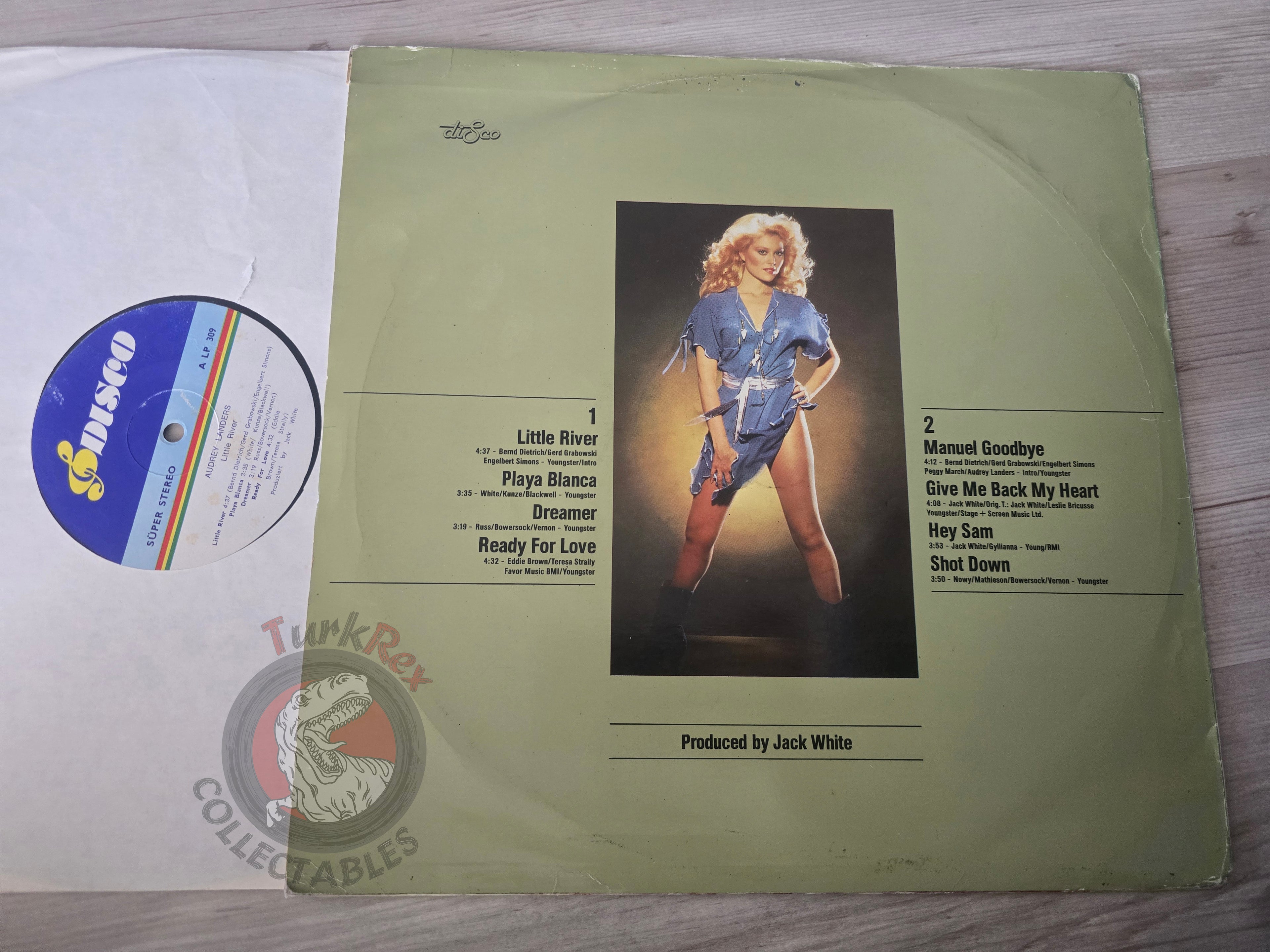 Audrey Landers – Little River Turkish Pressing Vinyl Turkey Edition Dallas