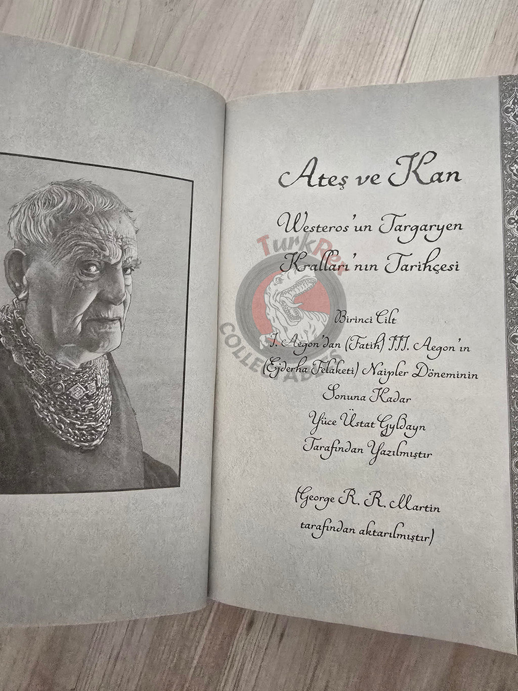 George R. R. Martin – Fire and Blood 2019 1st Turkish Book Turkey