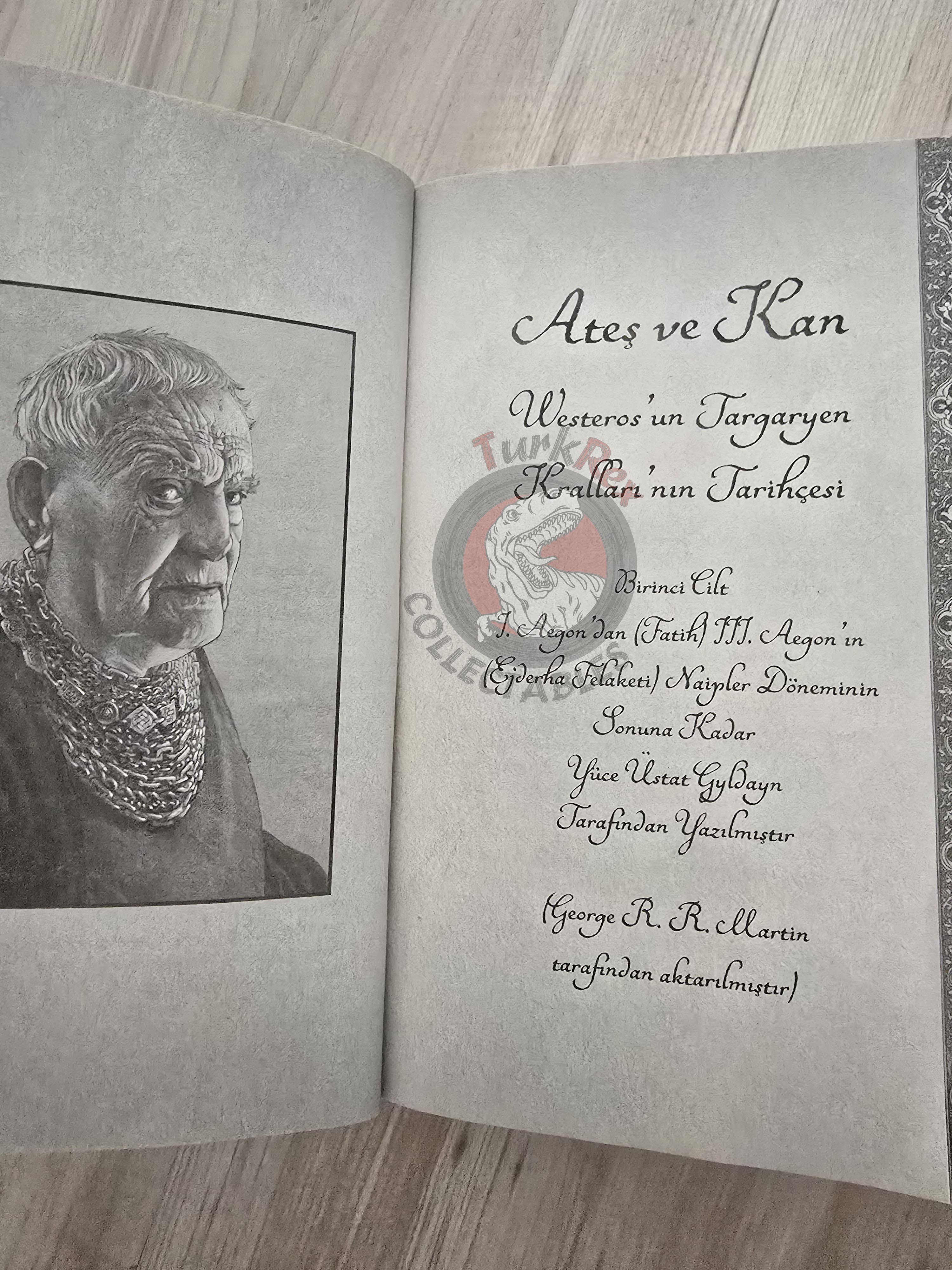 George R. R. Martin – Fire and Blood 2019 1st Turkish Book Turkey