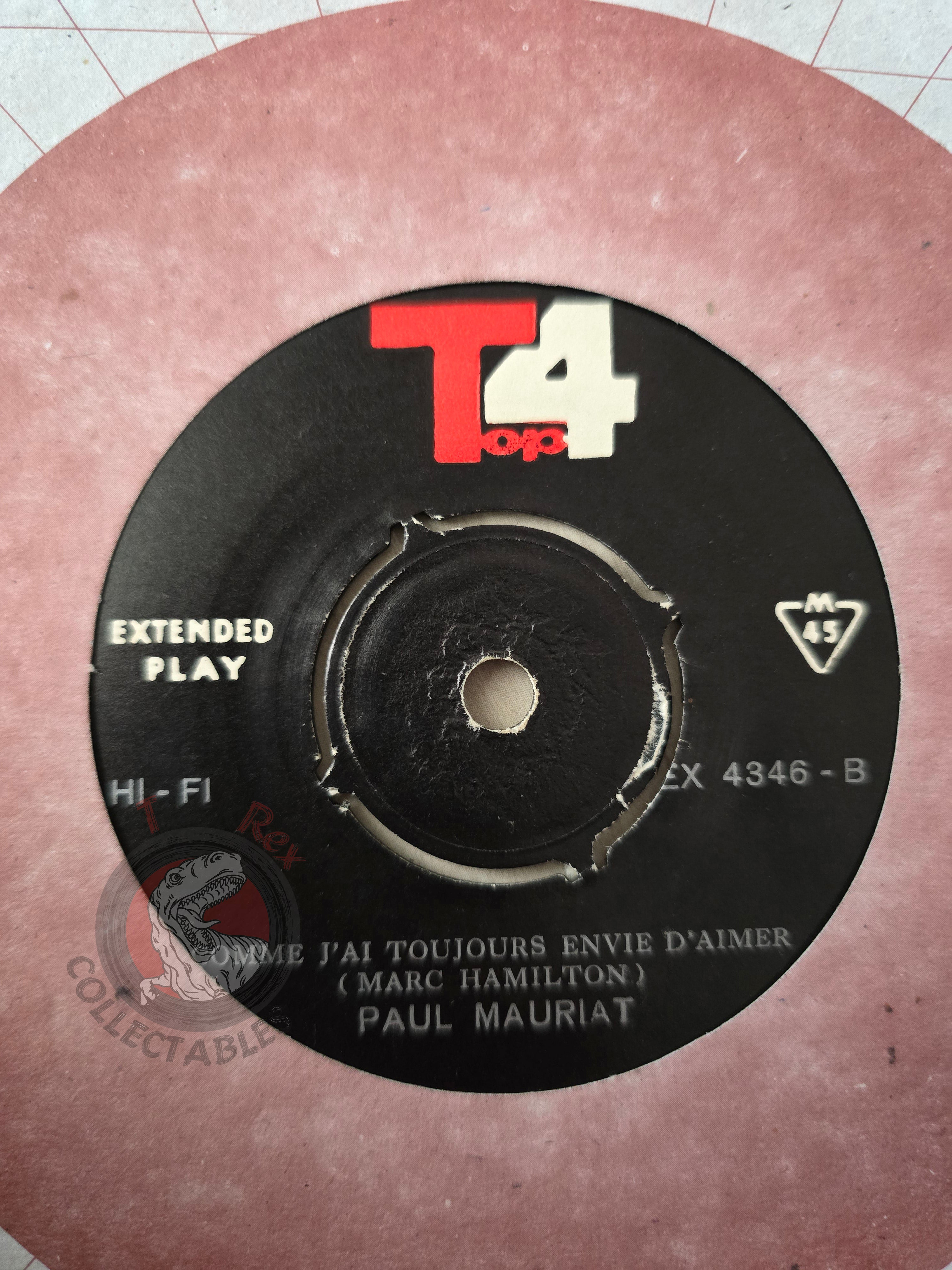 Paul Mauriat – Sympathy 7" Iran Pressing Vinyl Iranian Edition