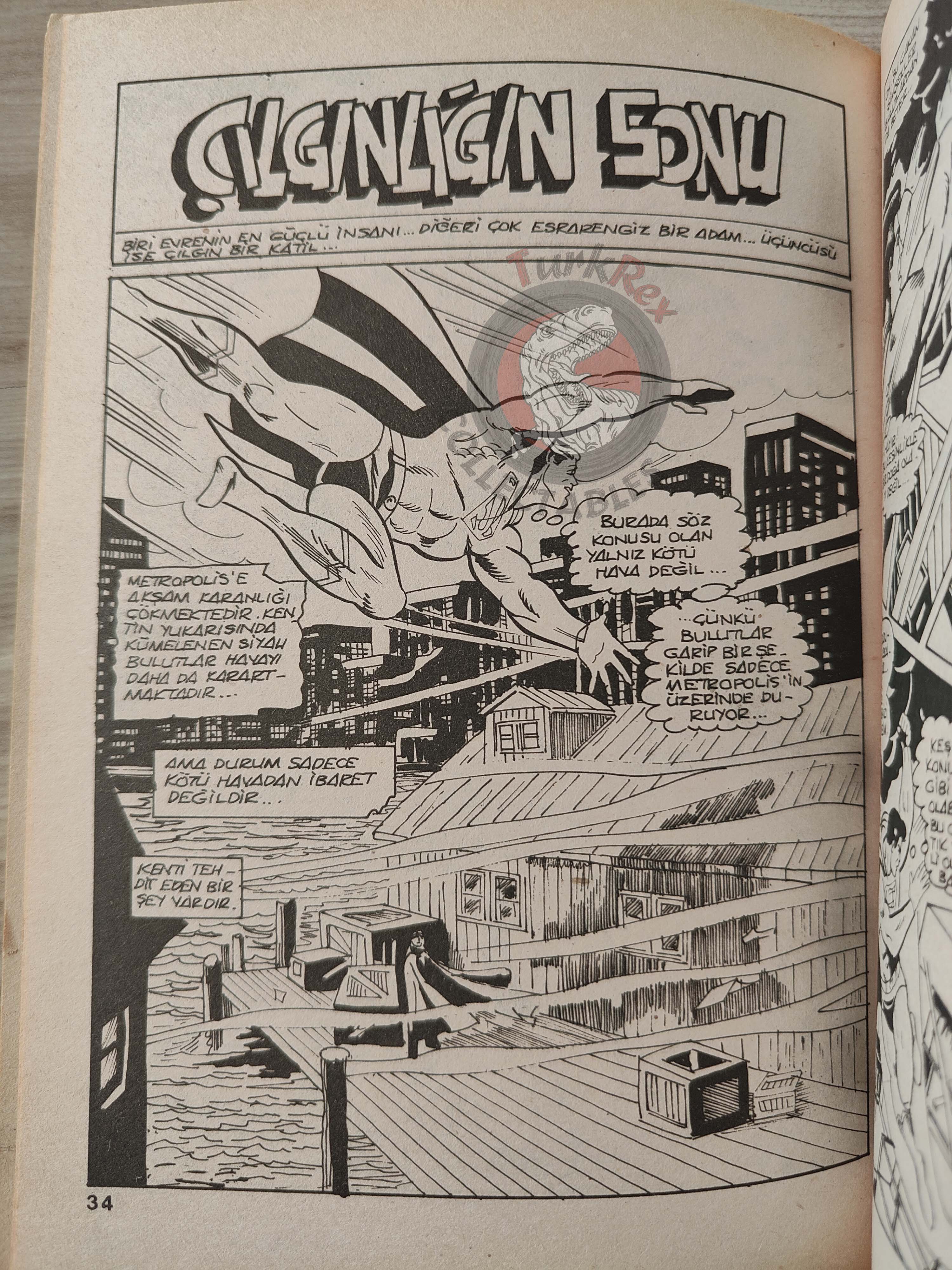 Superman #47 1987 Turkish Comic Turkey The Family #208 Action Comics #564 Batman Supergirl