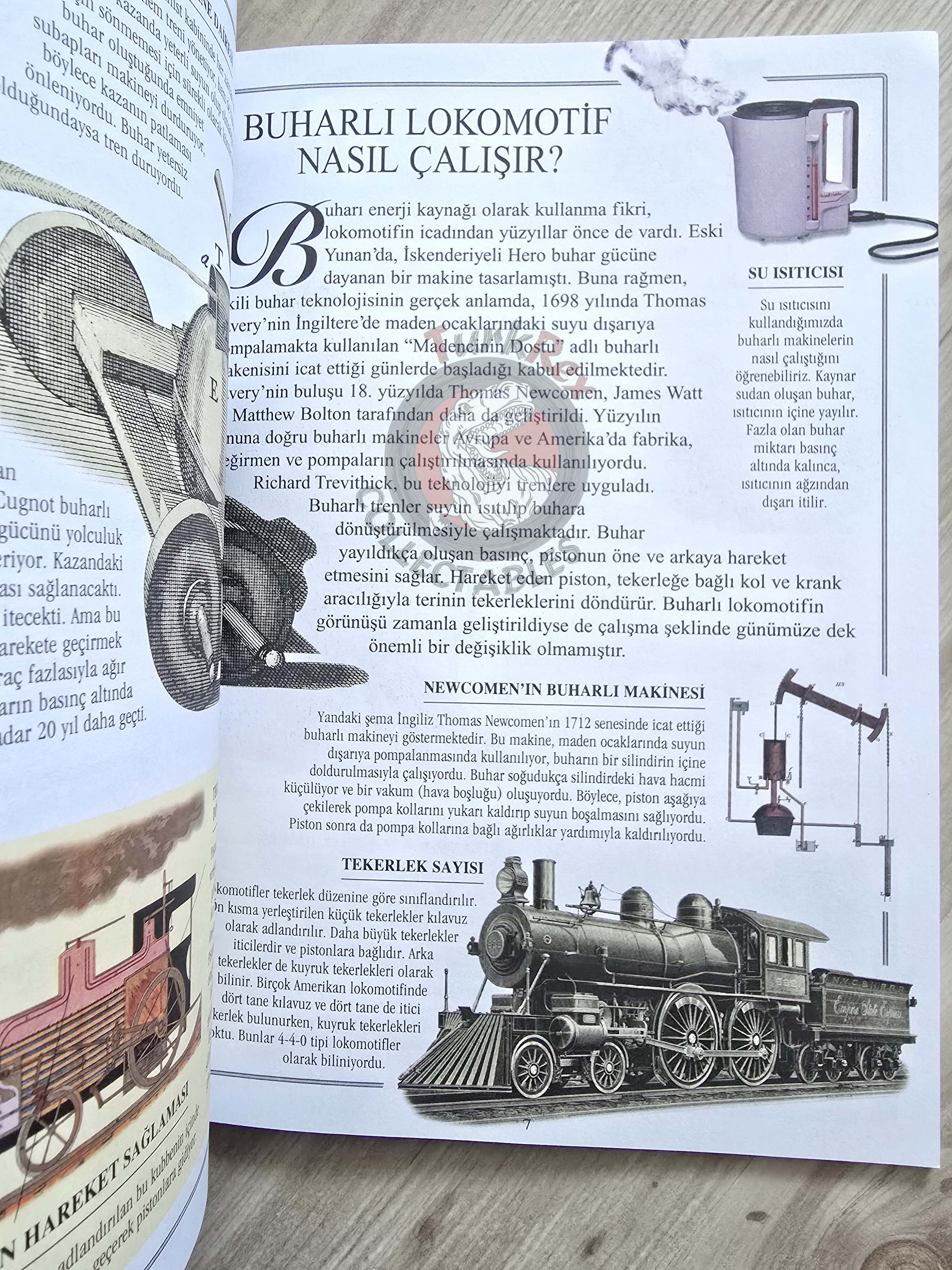 Colin Hynson –  Railways 2001 Turkish Book Turkey