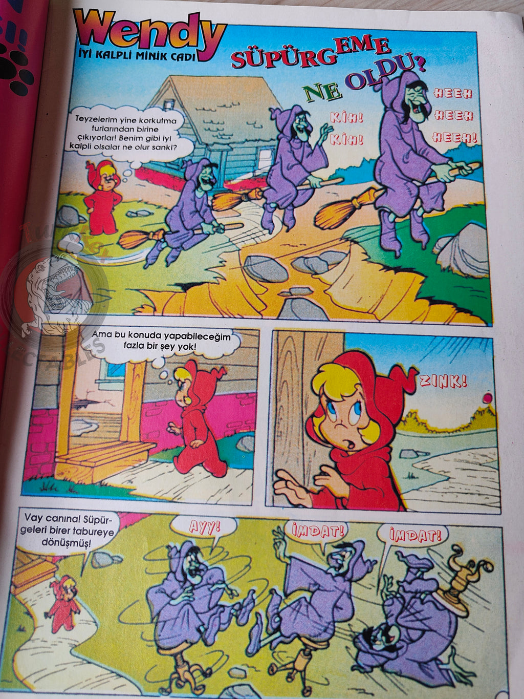 Casper the Friendly Ghost Magazine – Issue #18 1997 Turkish Comic Turkey