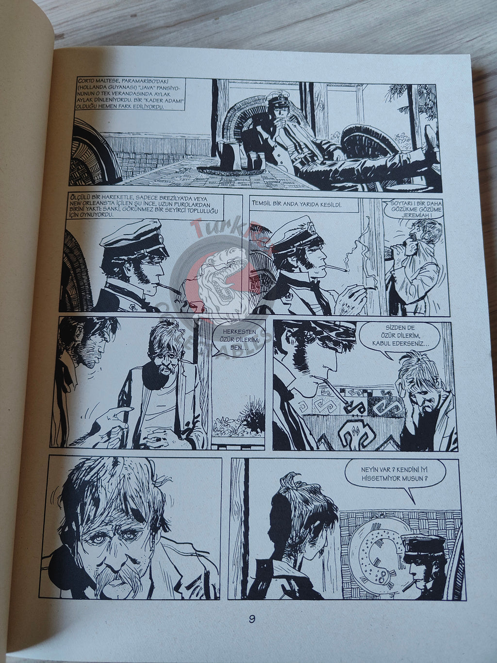 Corto Maltese – Sous le signe du Capricorne Turkish Comic Turkey