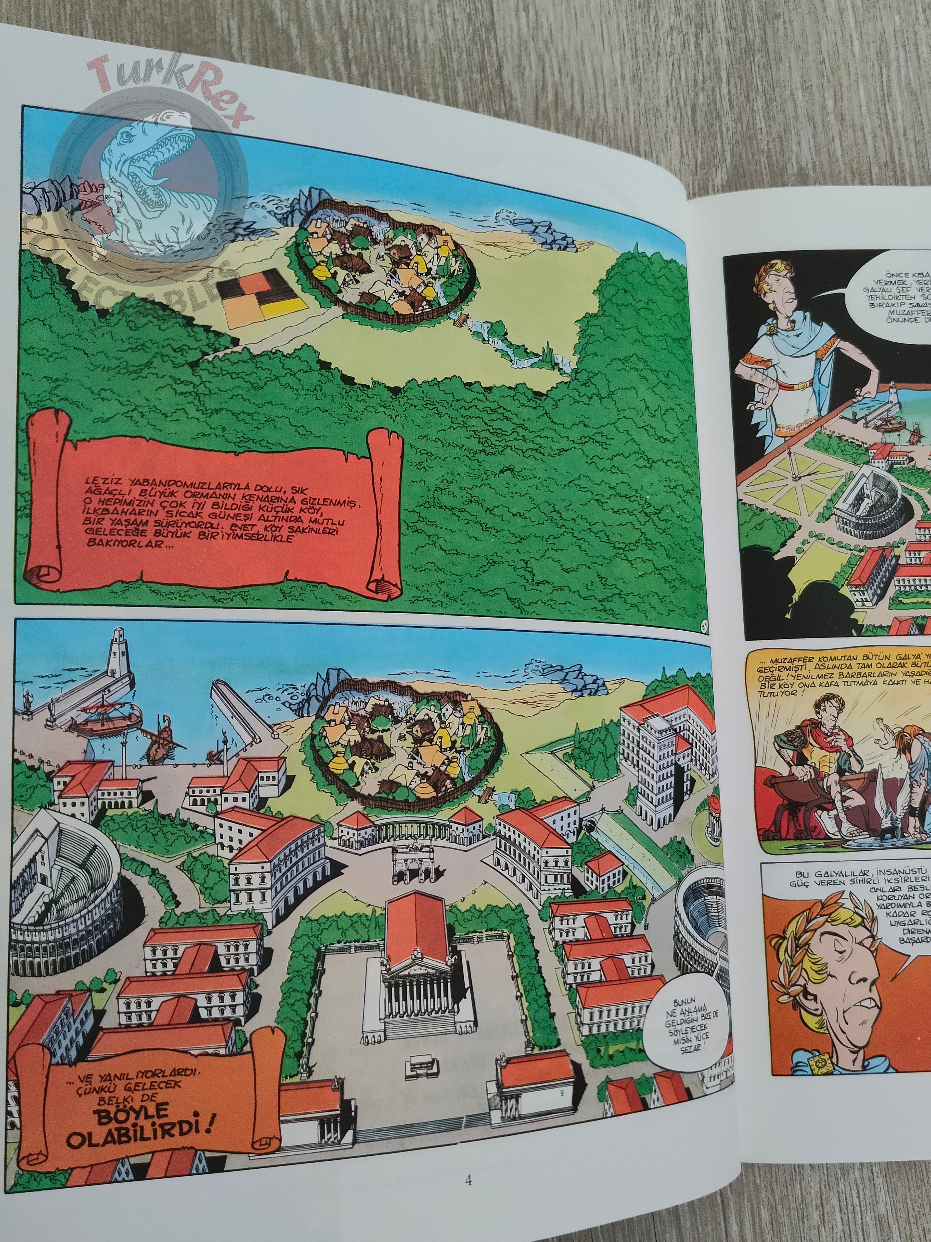 Asterix – The Mansions of the Gods 1998 1st Edition Turkish Edition Comic Turkey