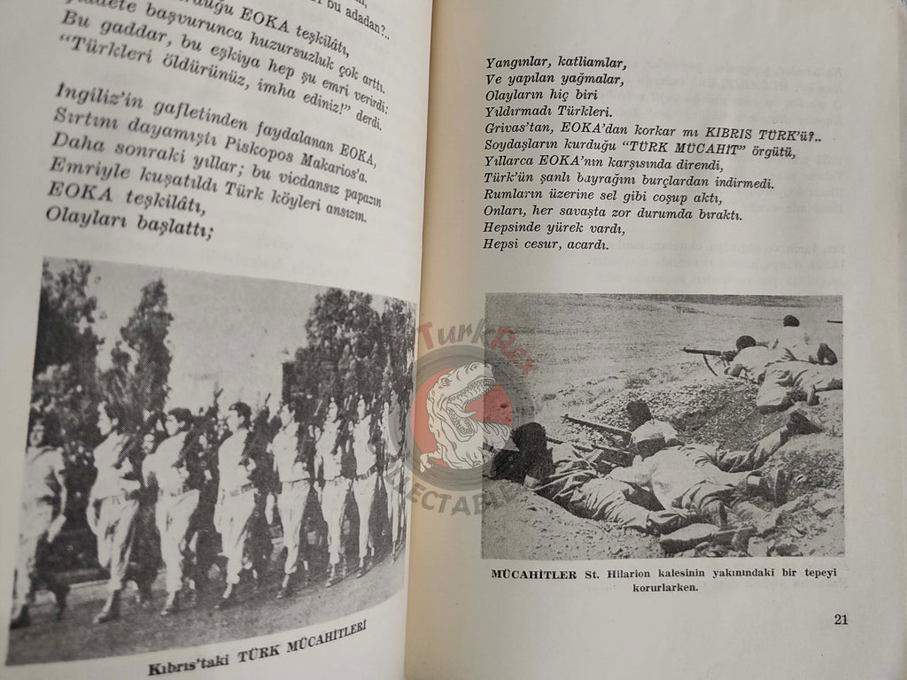 Mehmetçik in Cyprus: The Story of a Victory 1974 1st Turkish Book Turkey Cypriot