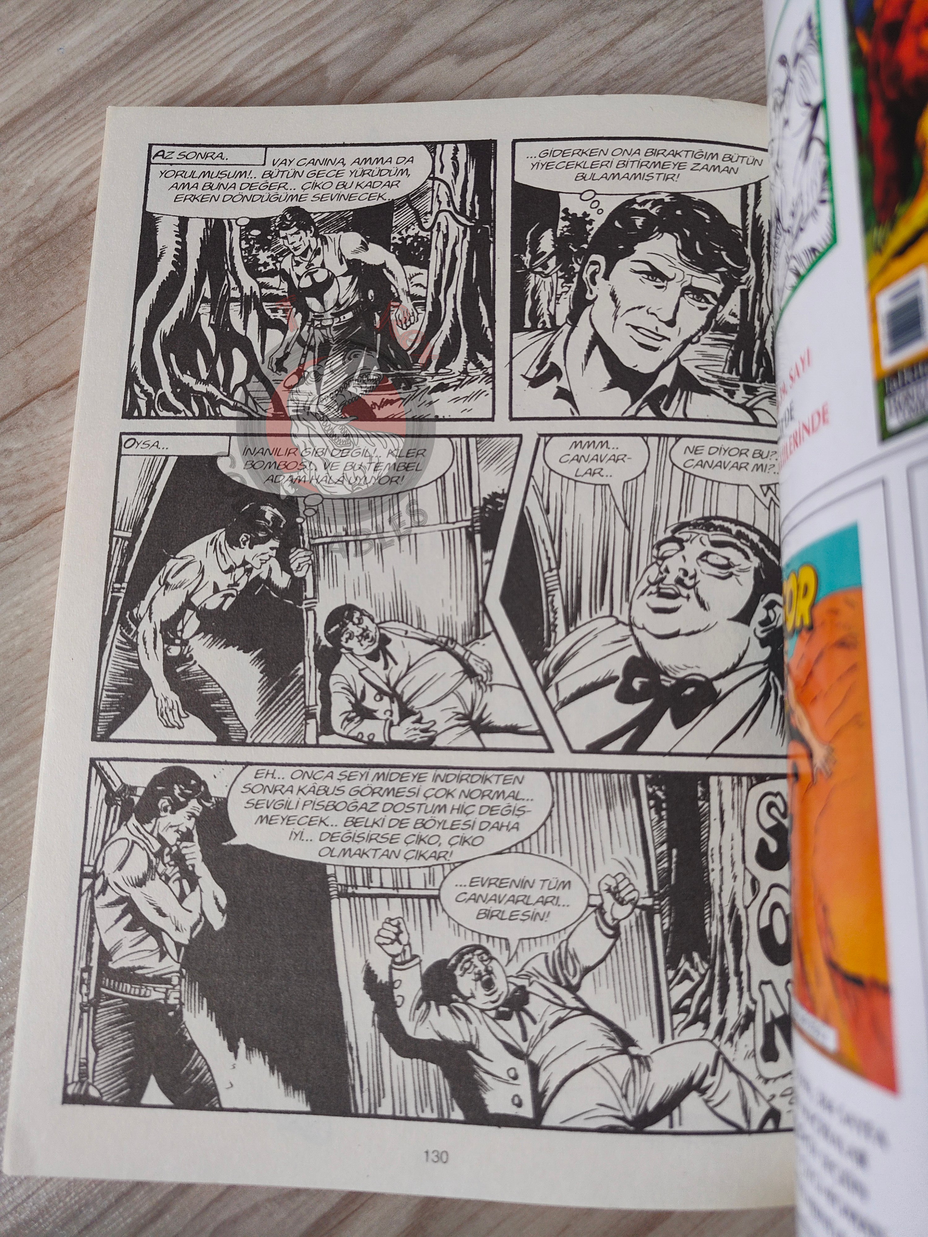 Zagor Cico #38 2005 Horror Cico Turkish Comic Turkey #6