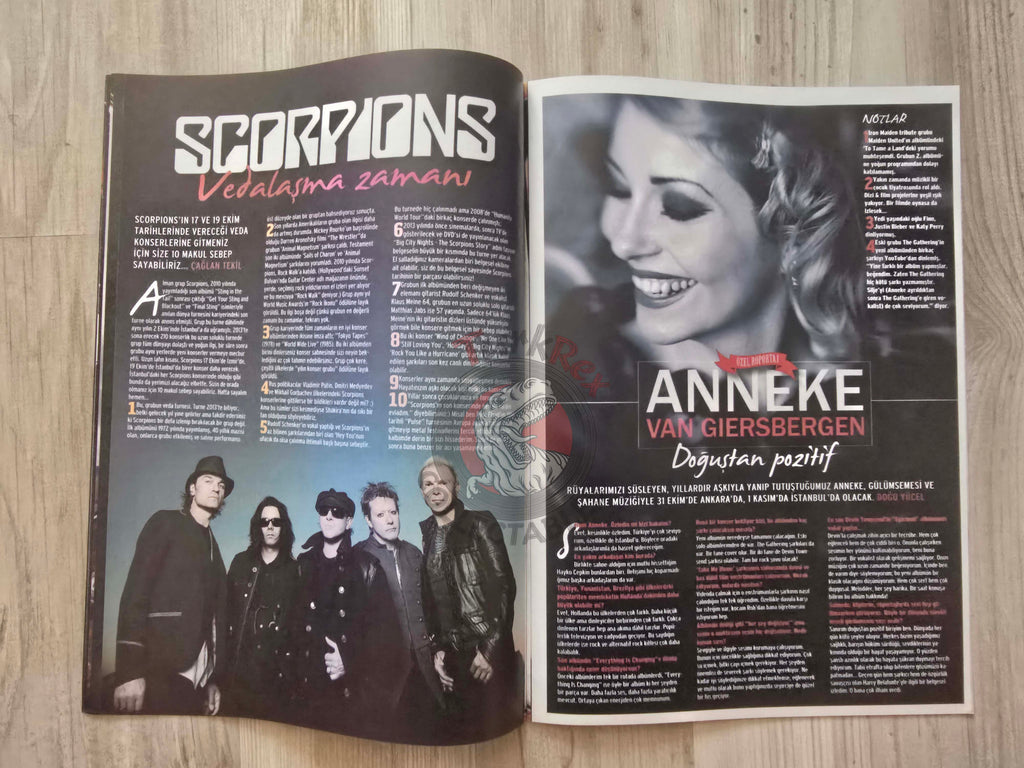 Headbang 2012 Metallica Turkish Mag Turkey Kiss Rotting Christ Steve Harris Iron Maiden