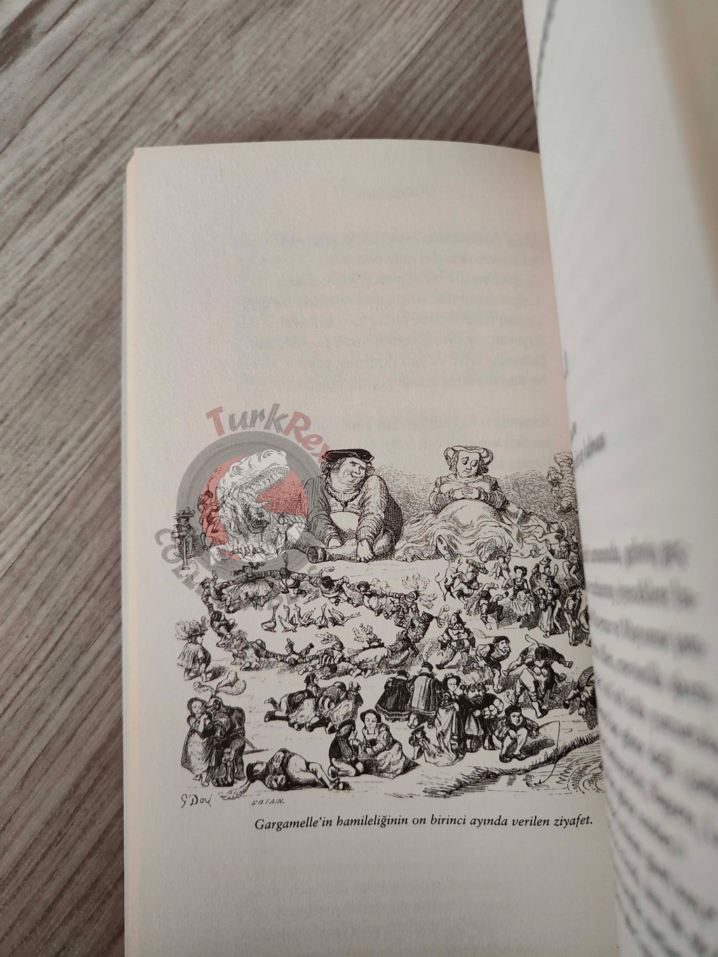 François Rabelais – Gargantua 2014 Turkish Book Turkey Illustrated Gustave Dore