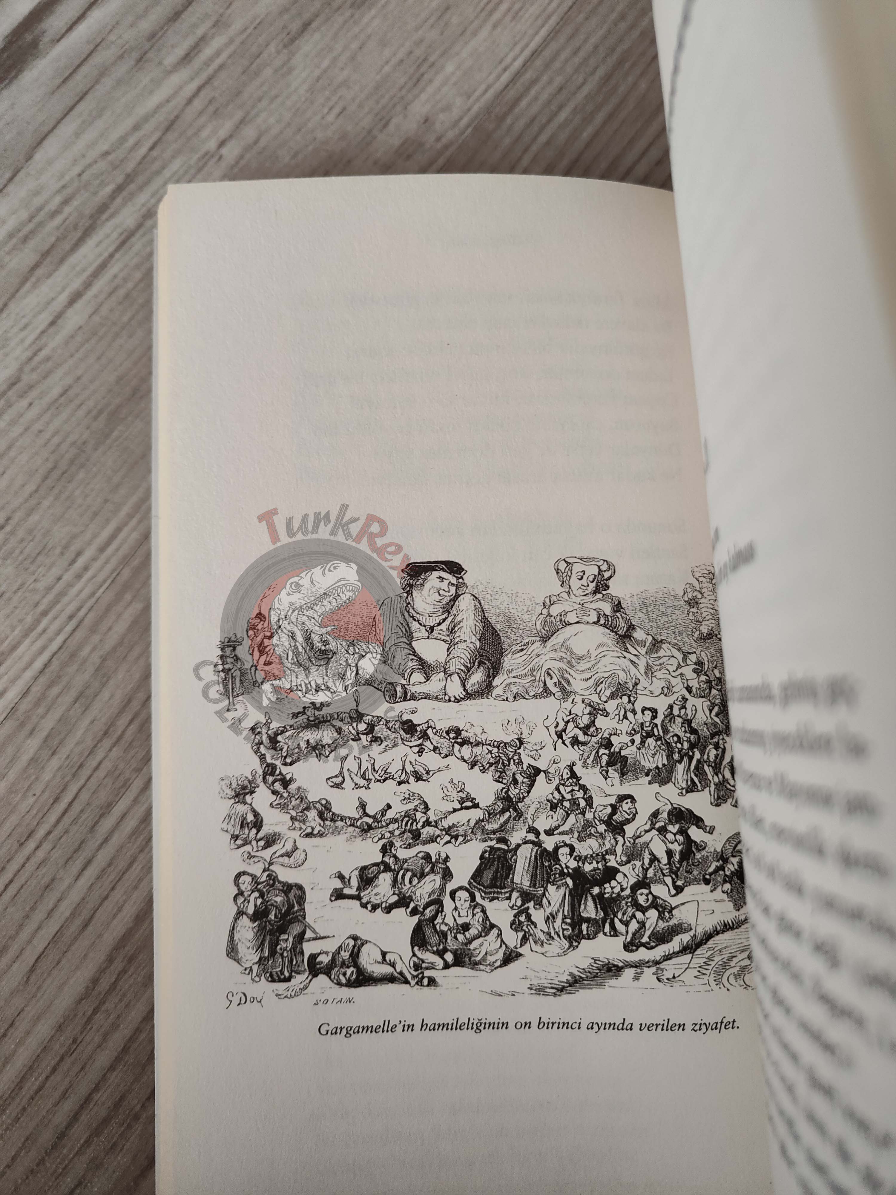 François Rabelais – Gargantua 2014 Turkish Book Turkey Illustrated Gustave Dore