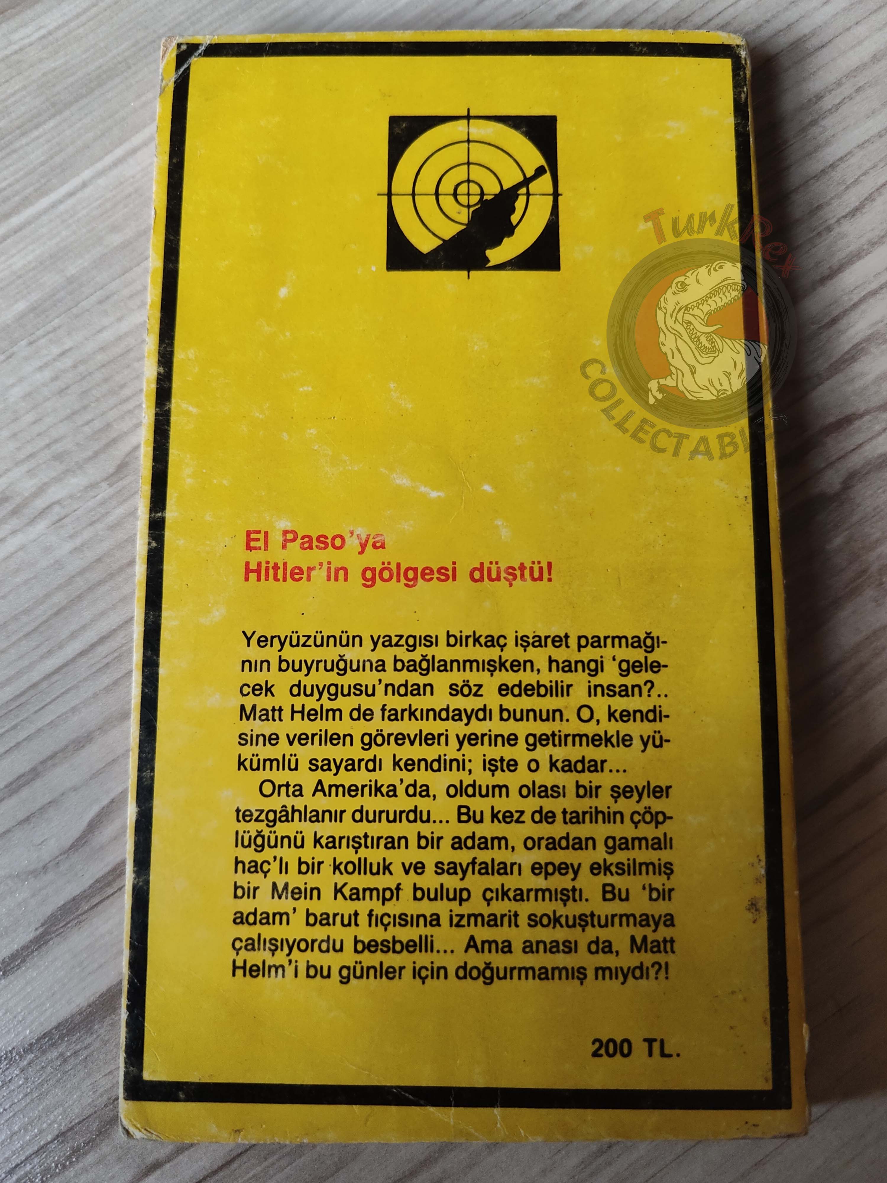 Donald Hamilton – Matt Helm The Ambushers 1984 1st Turkish Book Turkey