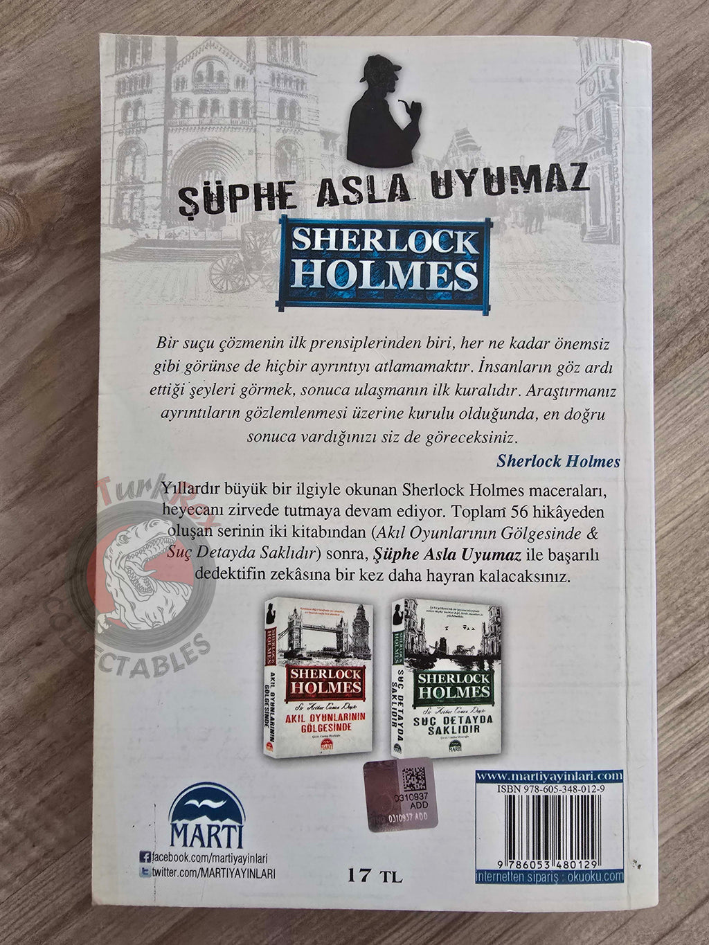 Sir Arthur Conan Doyle – The Adventures of Sherlock Holmes 3 Turkish Book Turkey